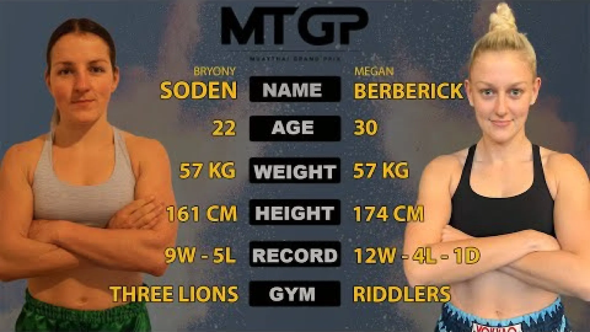 Bryony Soden vs Megan Berberick (Fight Video)