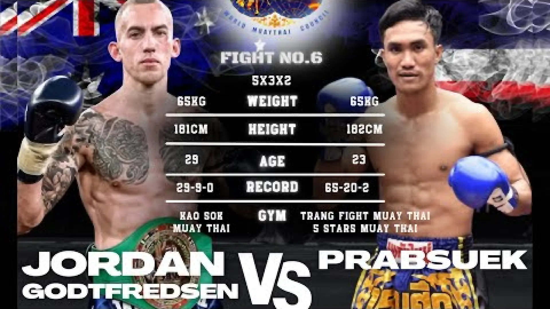 Jordan Godtfredsen vs Prabsuek SiOpal (Fight Video)