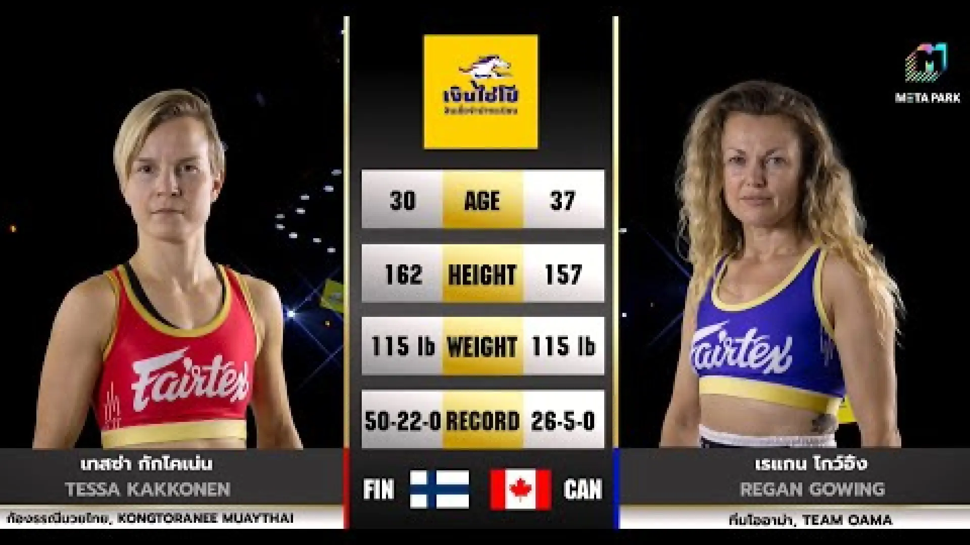 Tessa Kakkonen vs Regan Gowing (Fight Video)