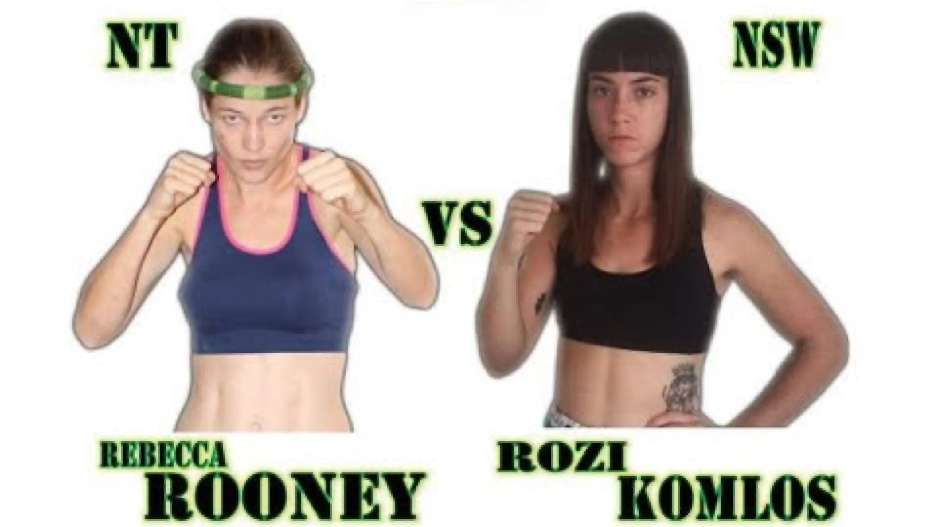 Bec Rooney vs Rozi Komlos (Fight Video)