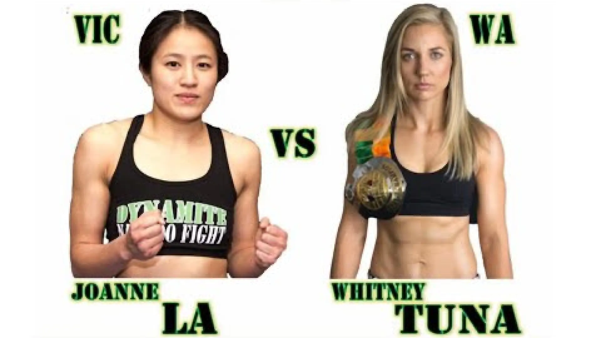 Joanne La vs Whitney Tuna (Fight Video)