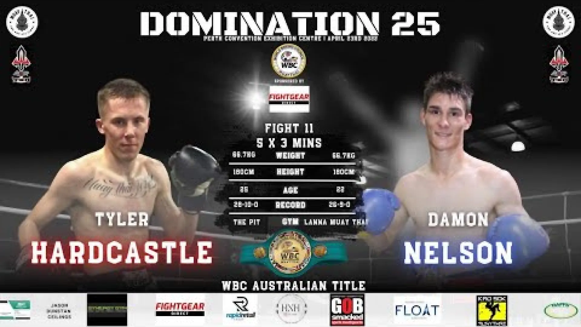 Tyler Hardcastle vs Damon Nelson (Fight Video)