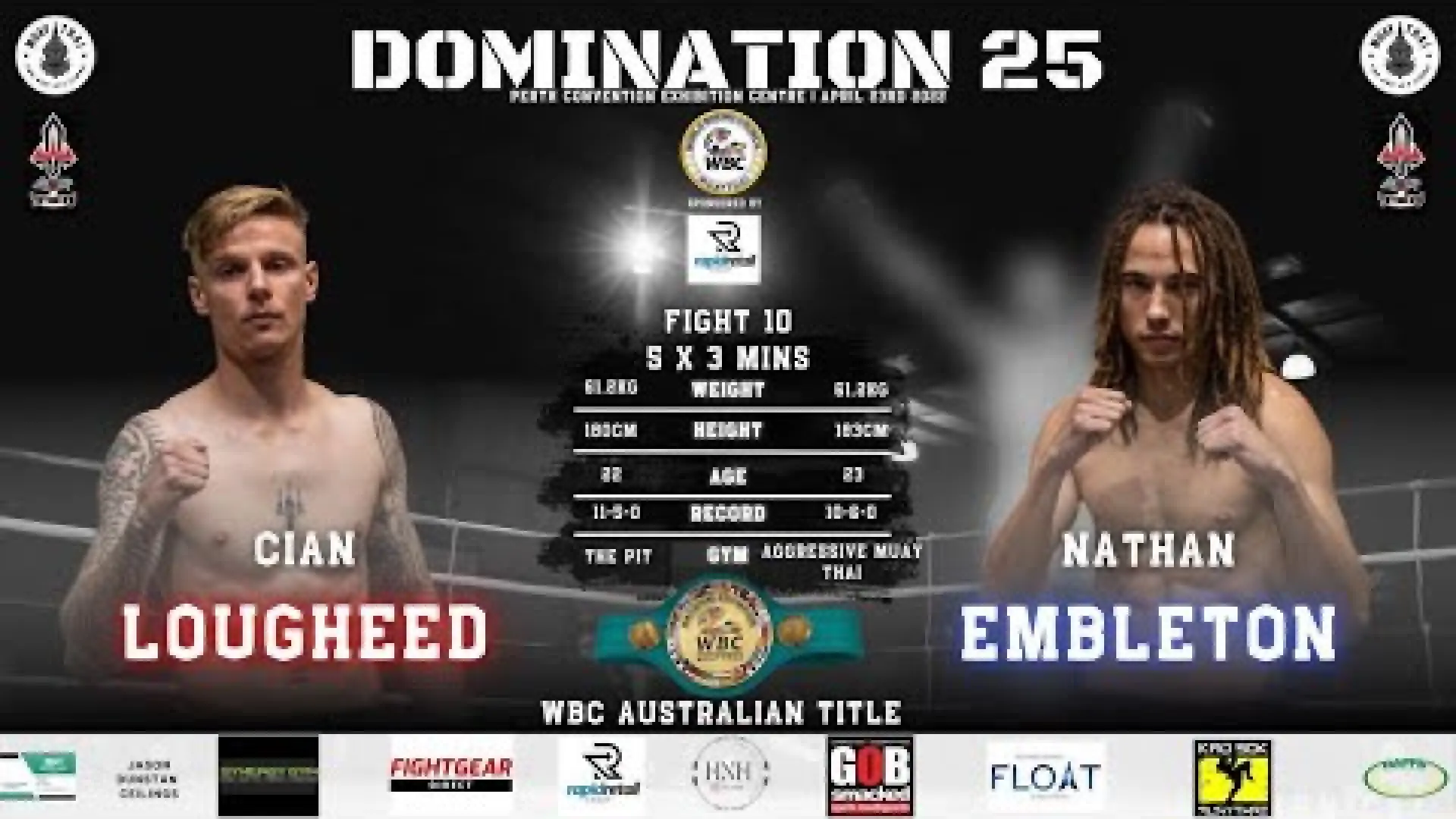 Cian Lougheed vs Nathan Embelton (Fight Video)