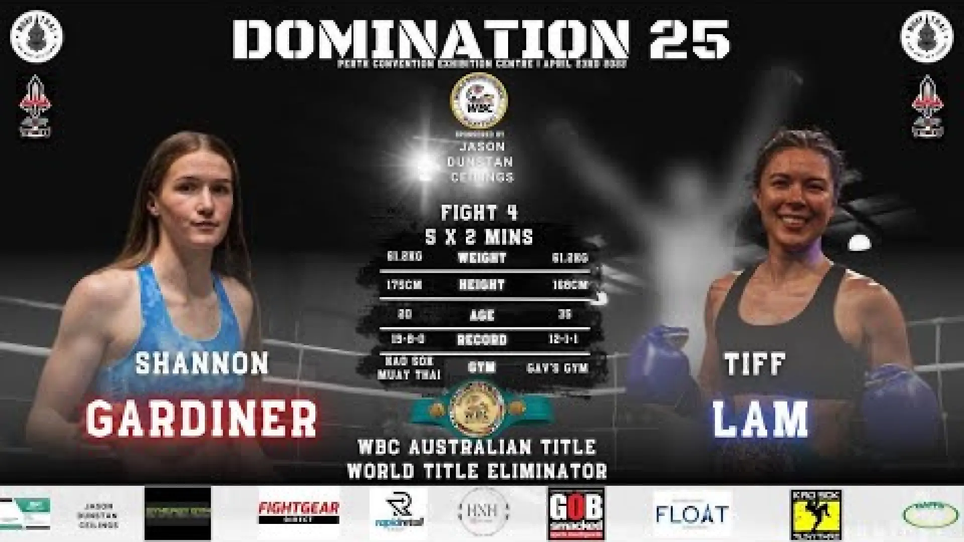 Shannon Gardiner vs Tiffany Lam (Fight Video)
