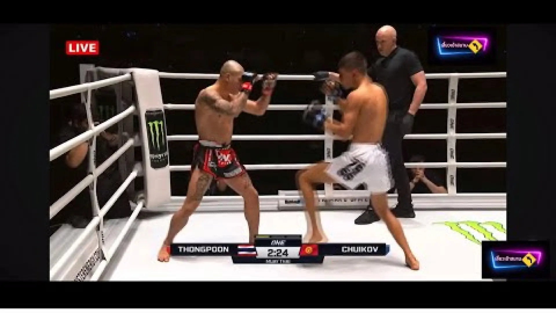 Thongpoon PK Saenchai vs Timur Chuikov (Fight Video)