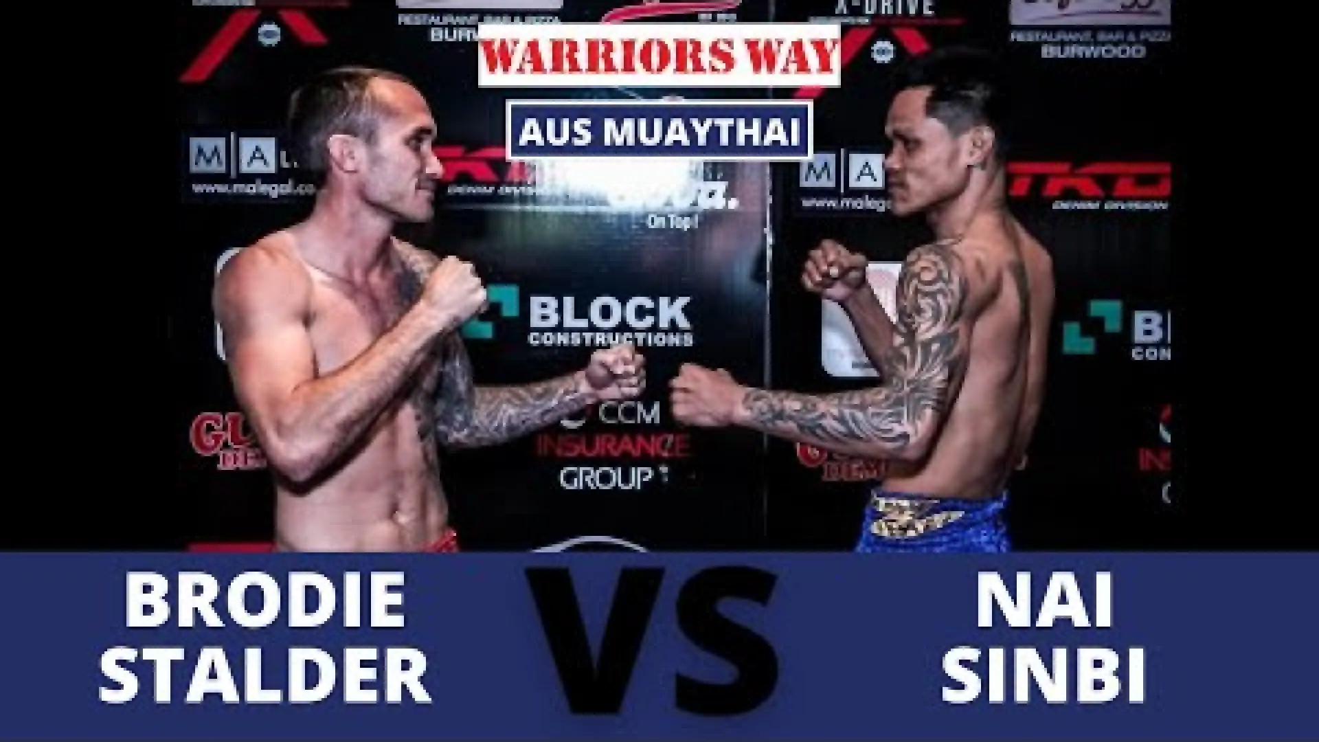 Brodie Stalder vs Nai Sinbi (Fight Video)