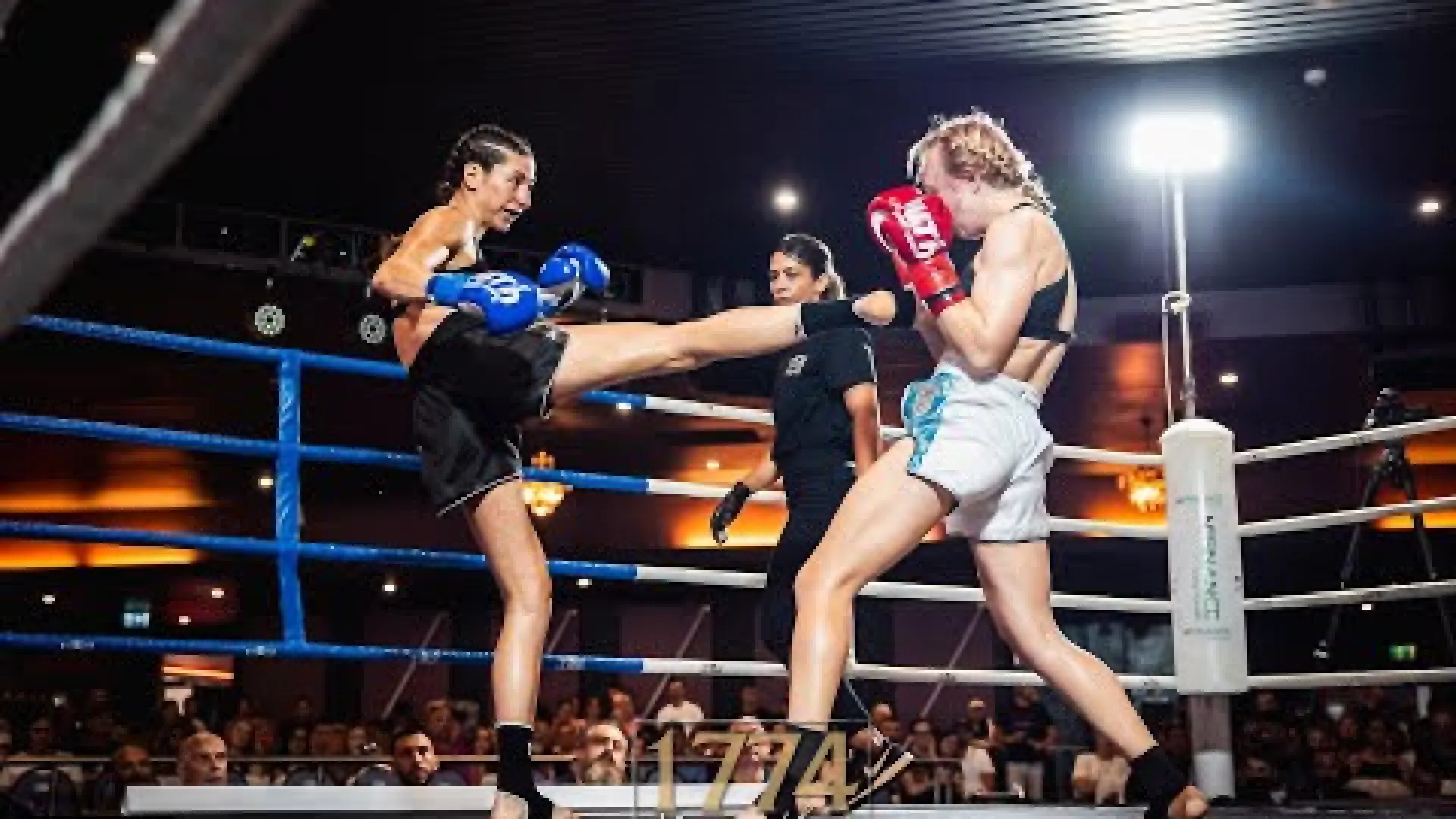 Allegra Vickas vs Bronte Simpson-Hay (Fight Video)