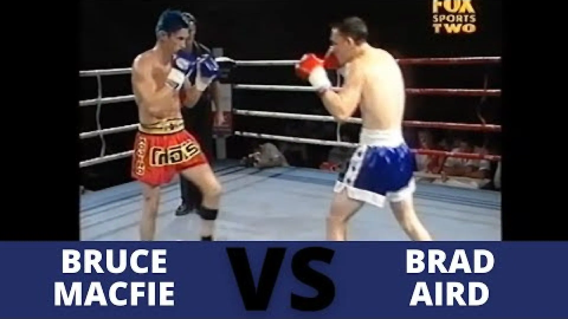 Bruce Macfie vs Brad Aird (Fight Video)