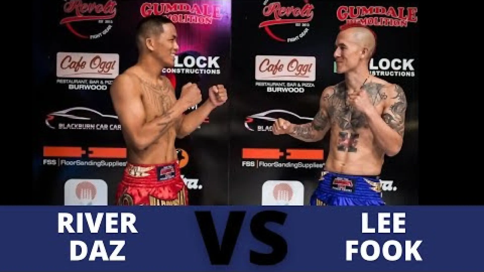 River Daz vs Lee Fook (Fight Video)