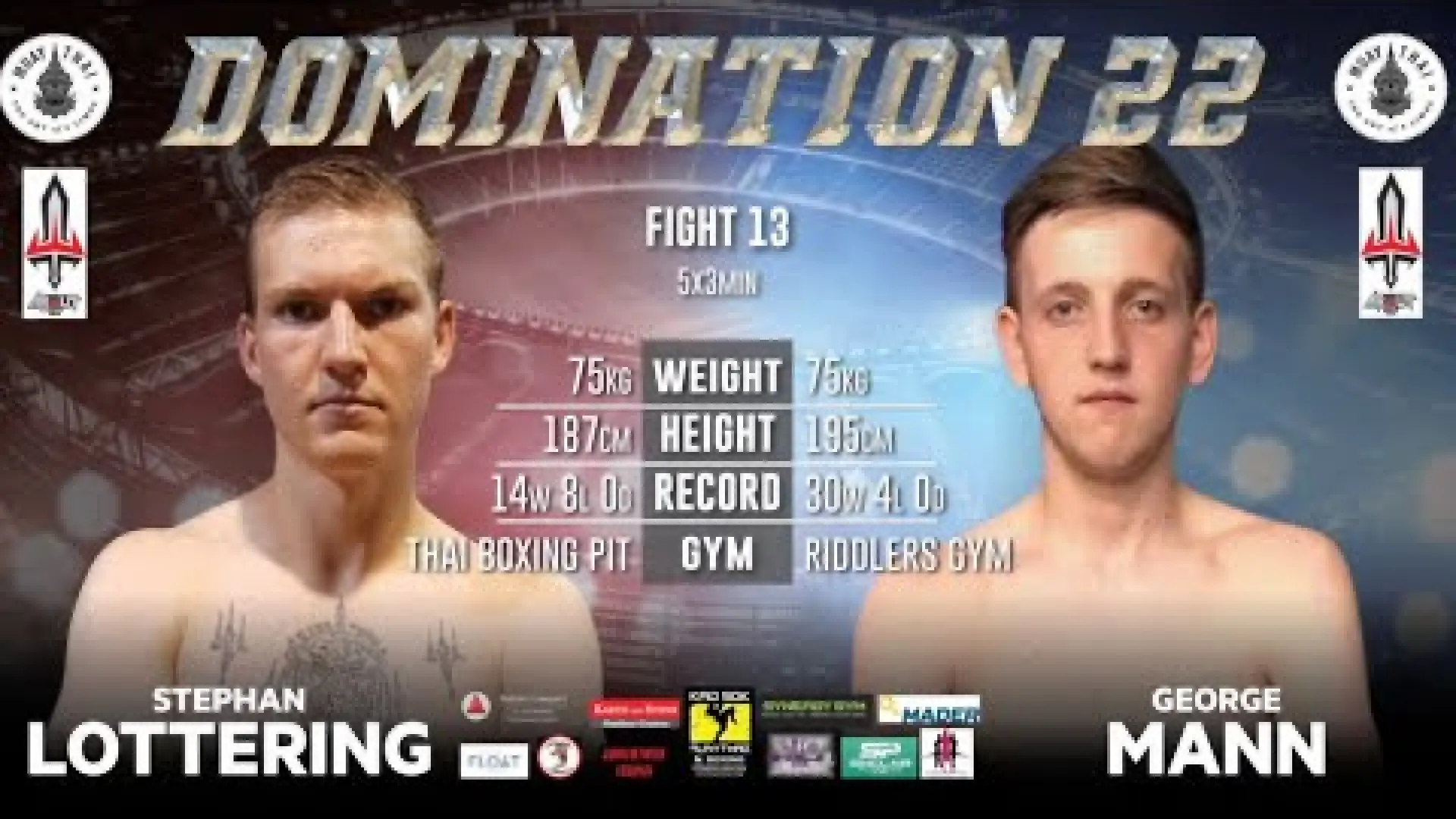 Stephan Lottering vs George Mann (Fight Video)
