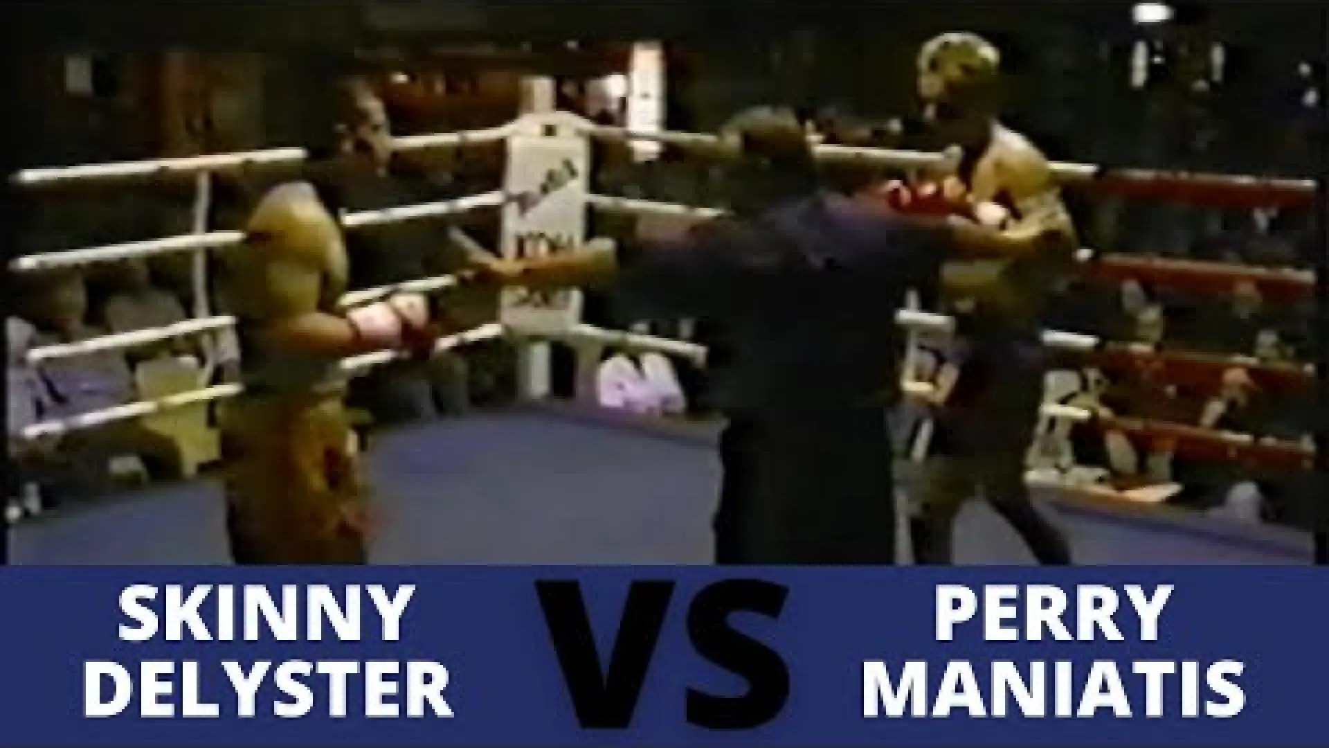 Steve Delyster vs Perry Maniatis (Fight Video)