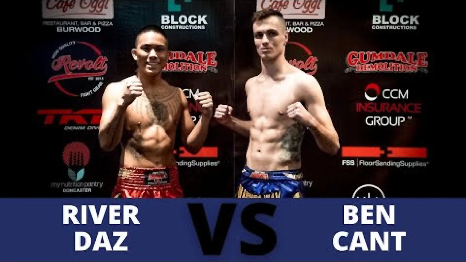 River Daz vs Ben Cant (Fight Video)