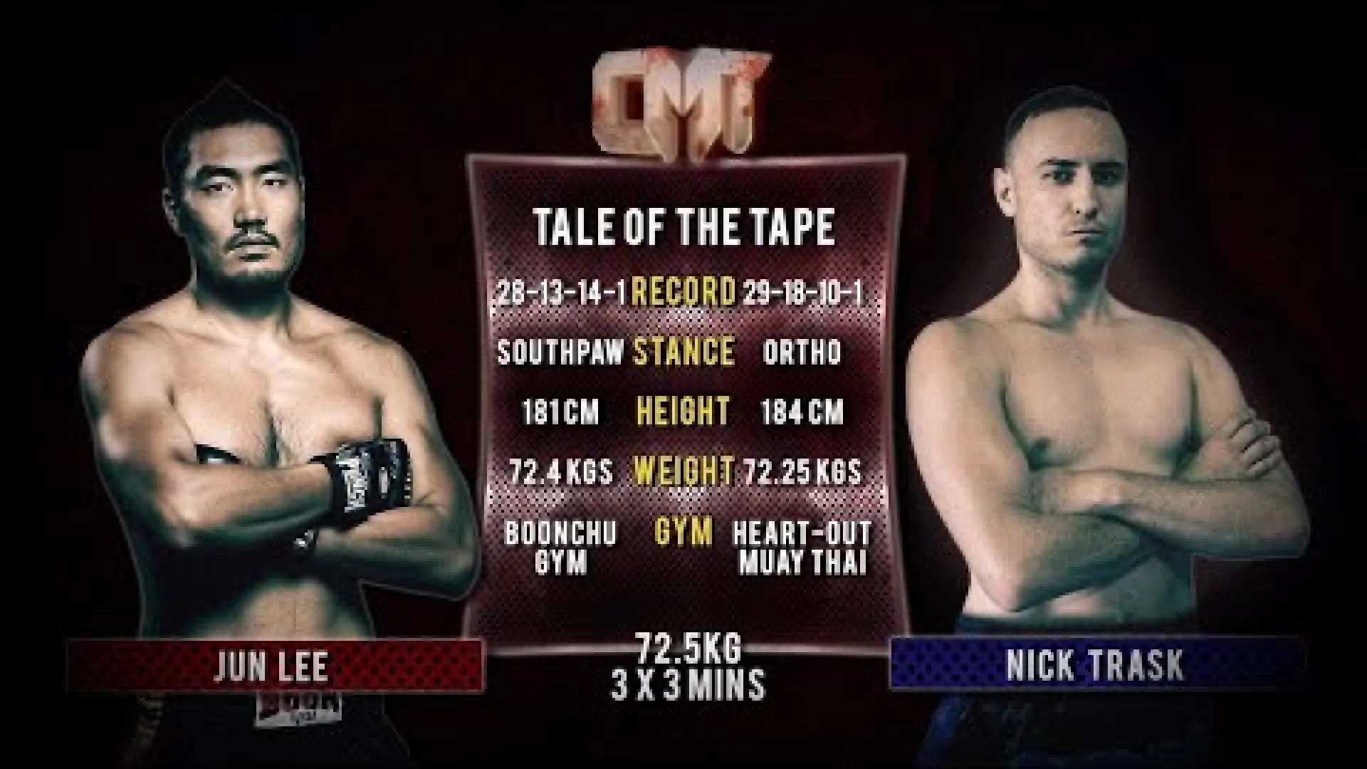 Jun Lee vs Nick Trask (Fight Video)