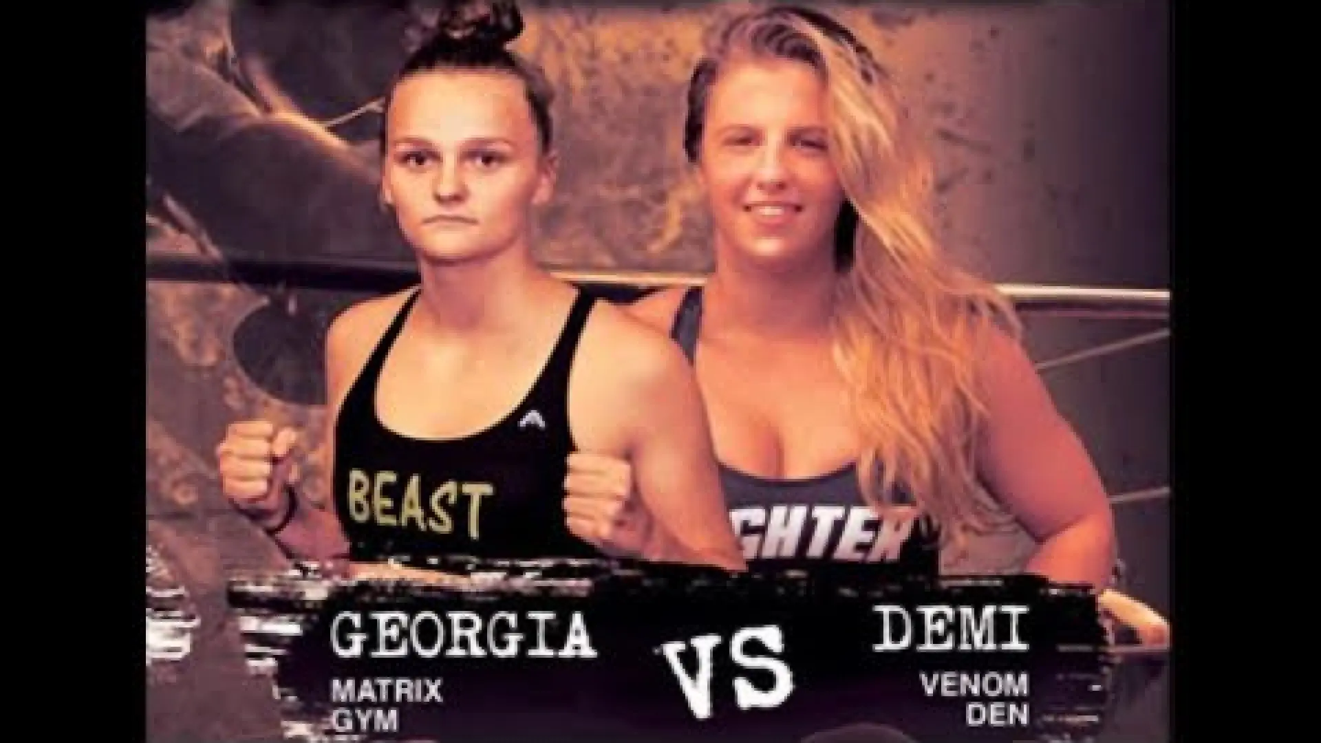 Georgia Smith vs Demi McNamara (Fight Video)