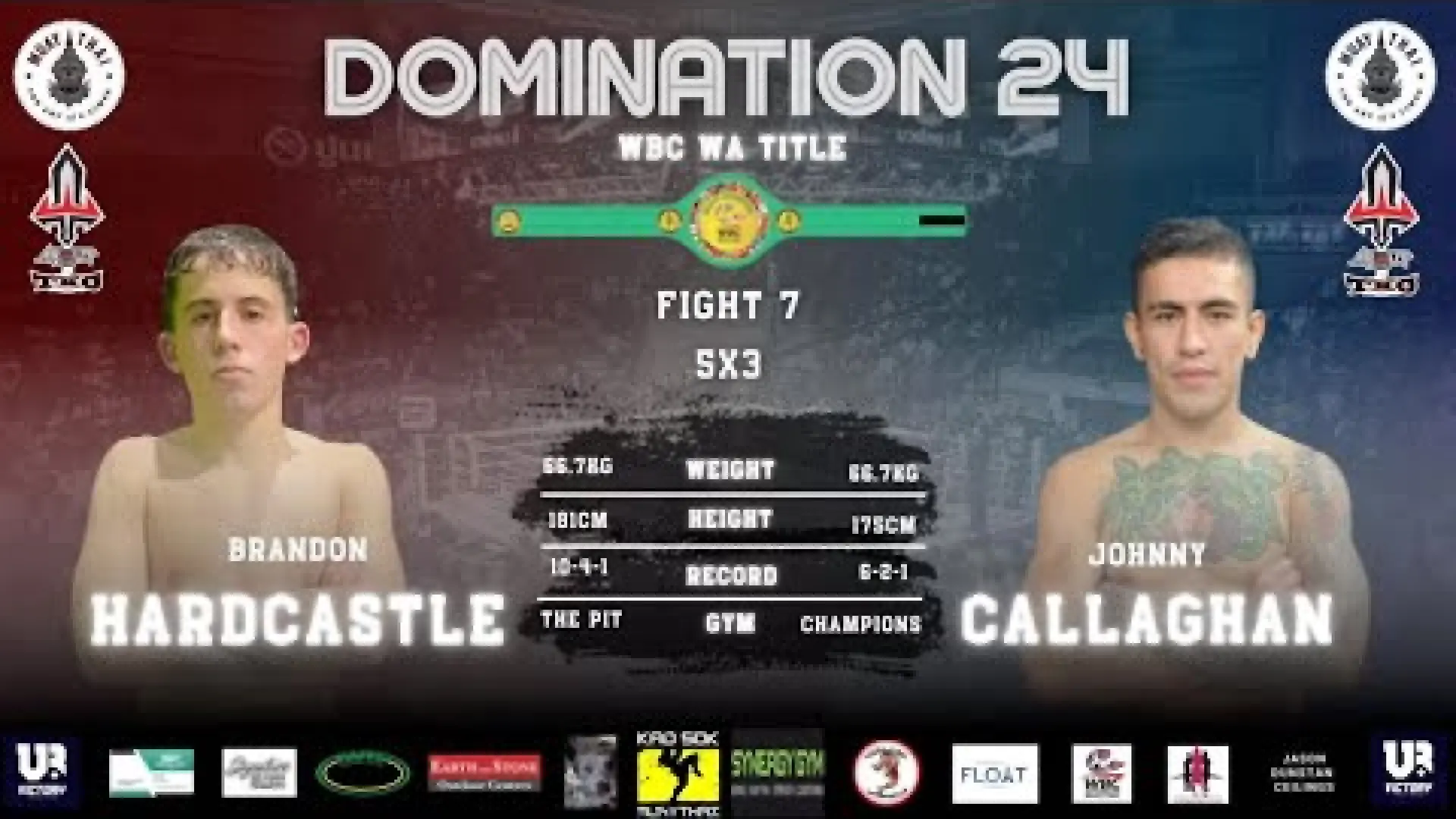 Brandon Hardcastle vs John Callaghan (Fight Video)
