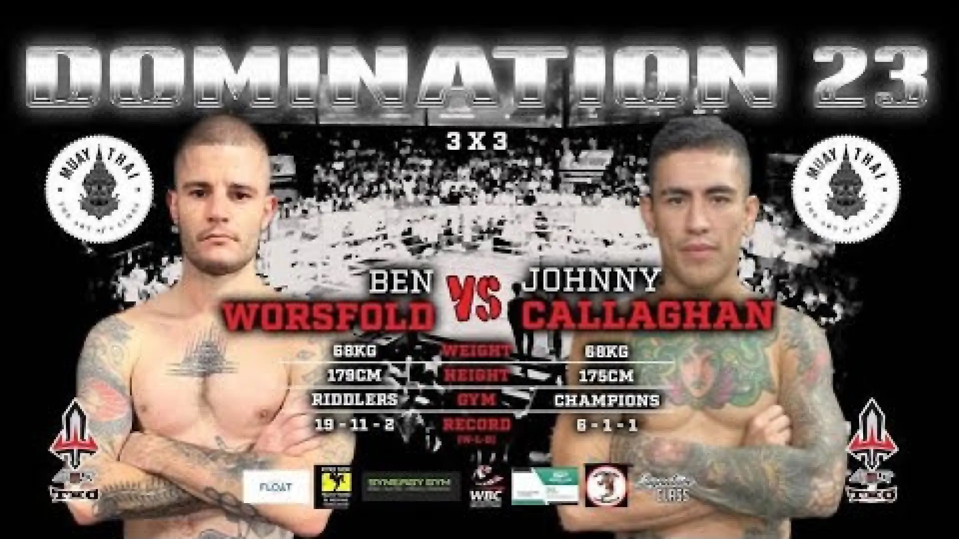 Ben Worsfold vs John Callaghan (Fight Video)