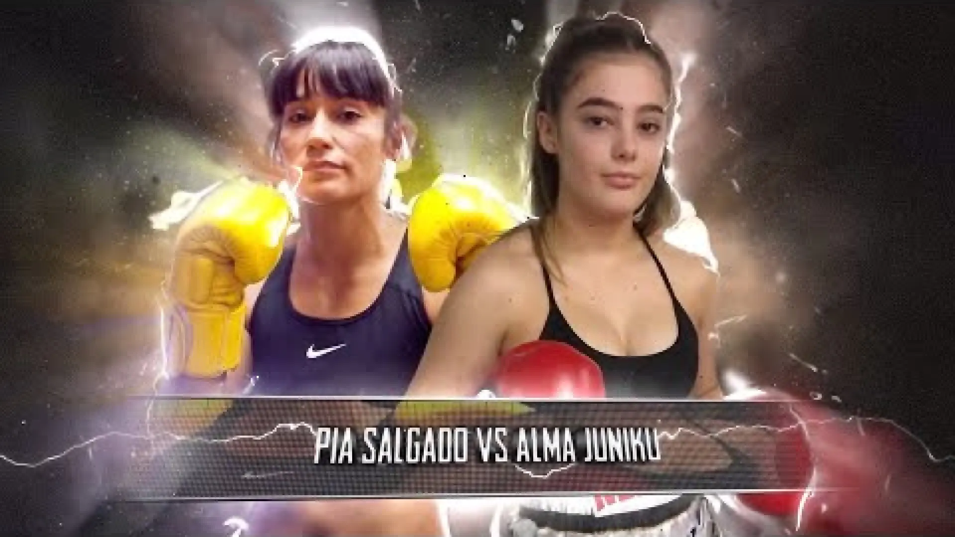 Alma Juniku vs Pia Salgado (Fight Video)