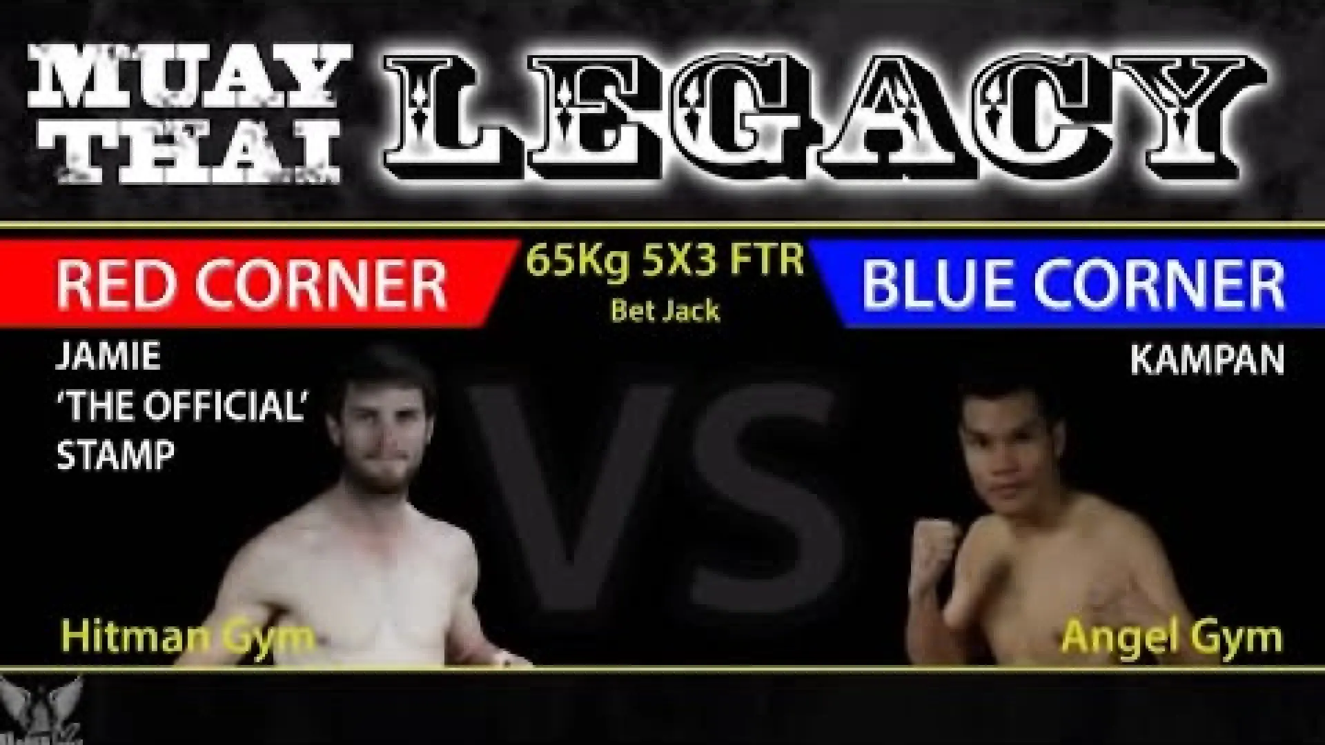 Jamie Stamp vs Kampan Santaweesook (Fight Video)