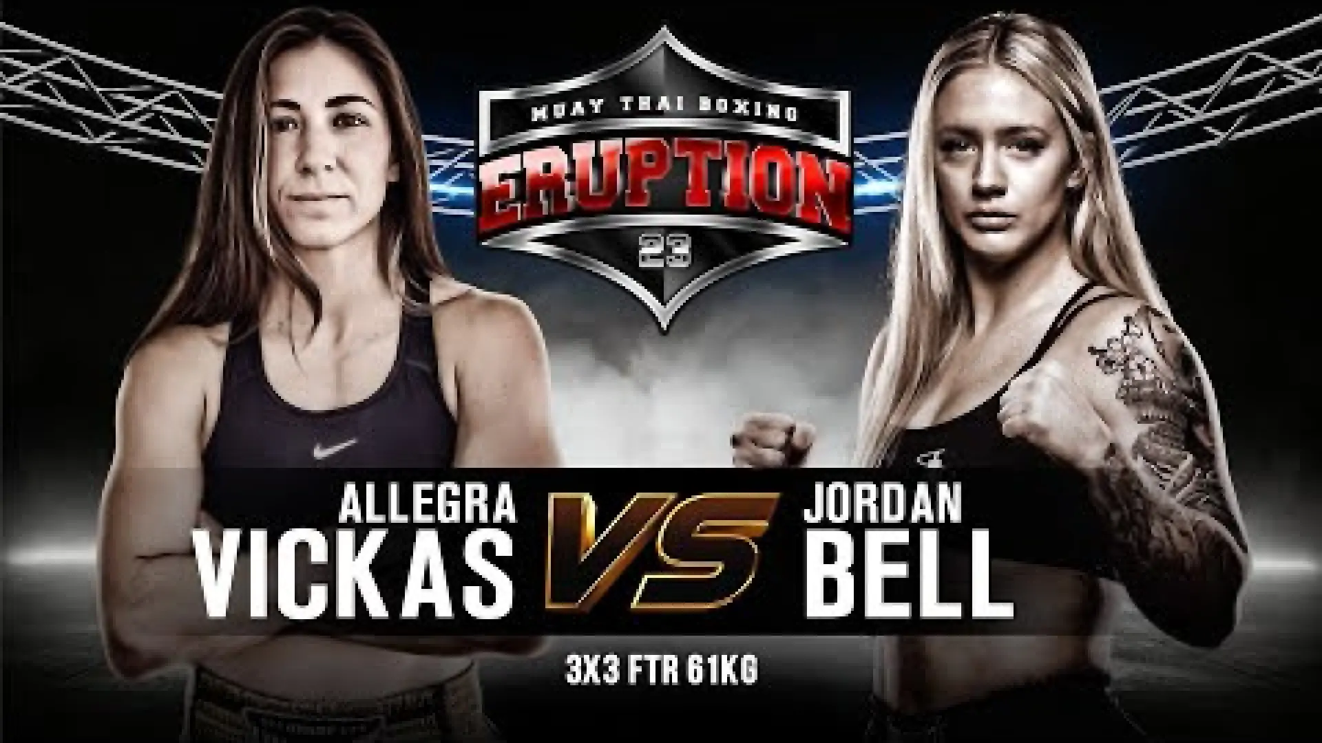 Allegra Vickas vs Jordan Bell (Fight Video)