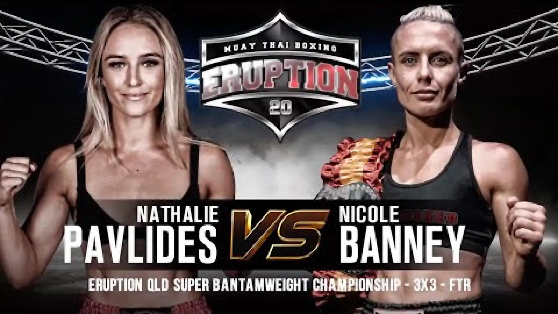 Nathalie Pavlides vs Nicole Banney (Fight Video)
