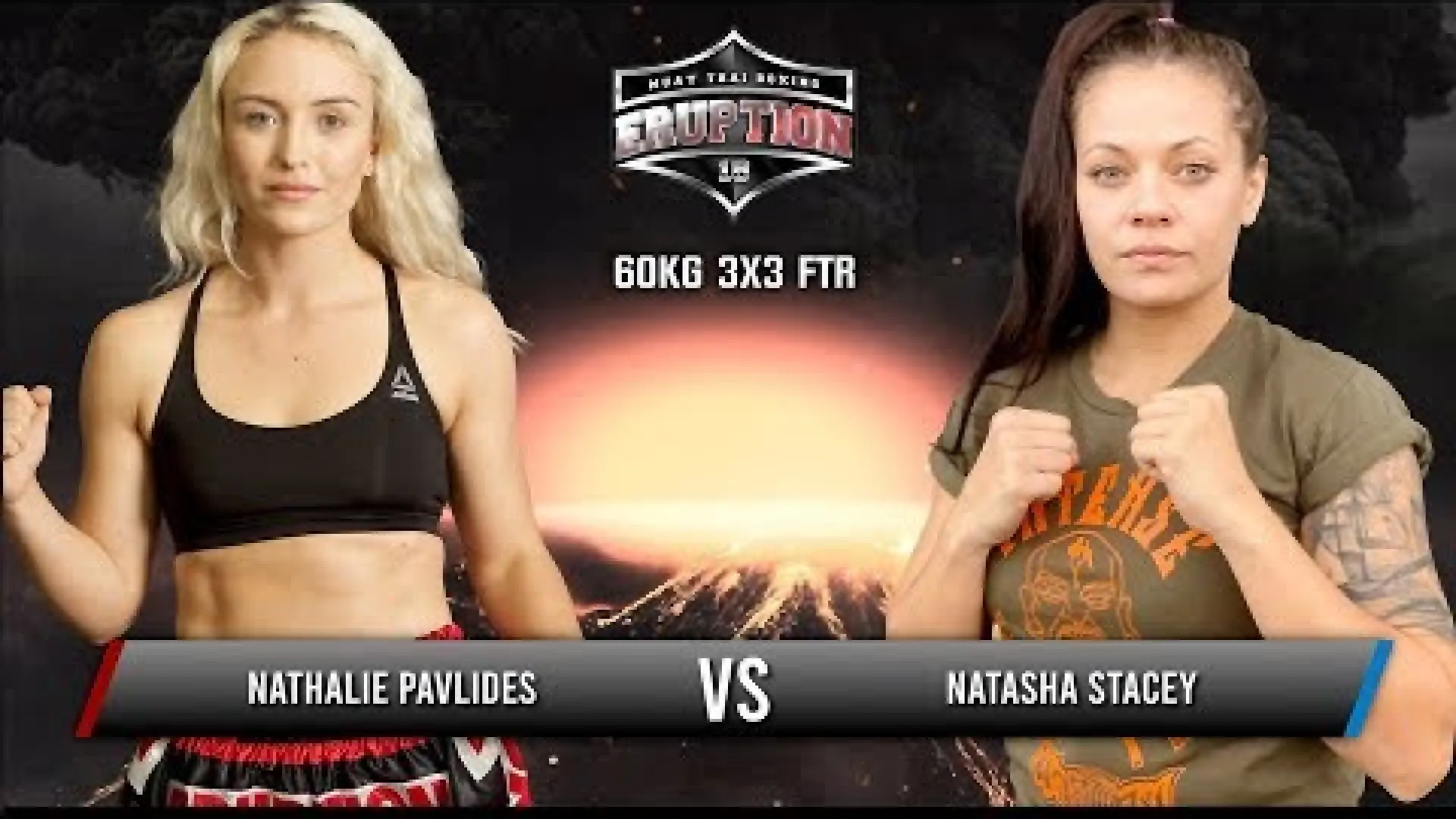 Nathalie Pavlides vs Natasha Stacey (Fight Video)