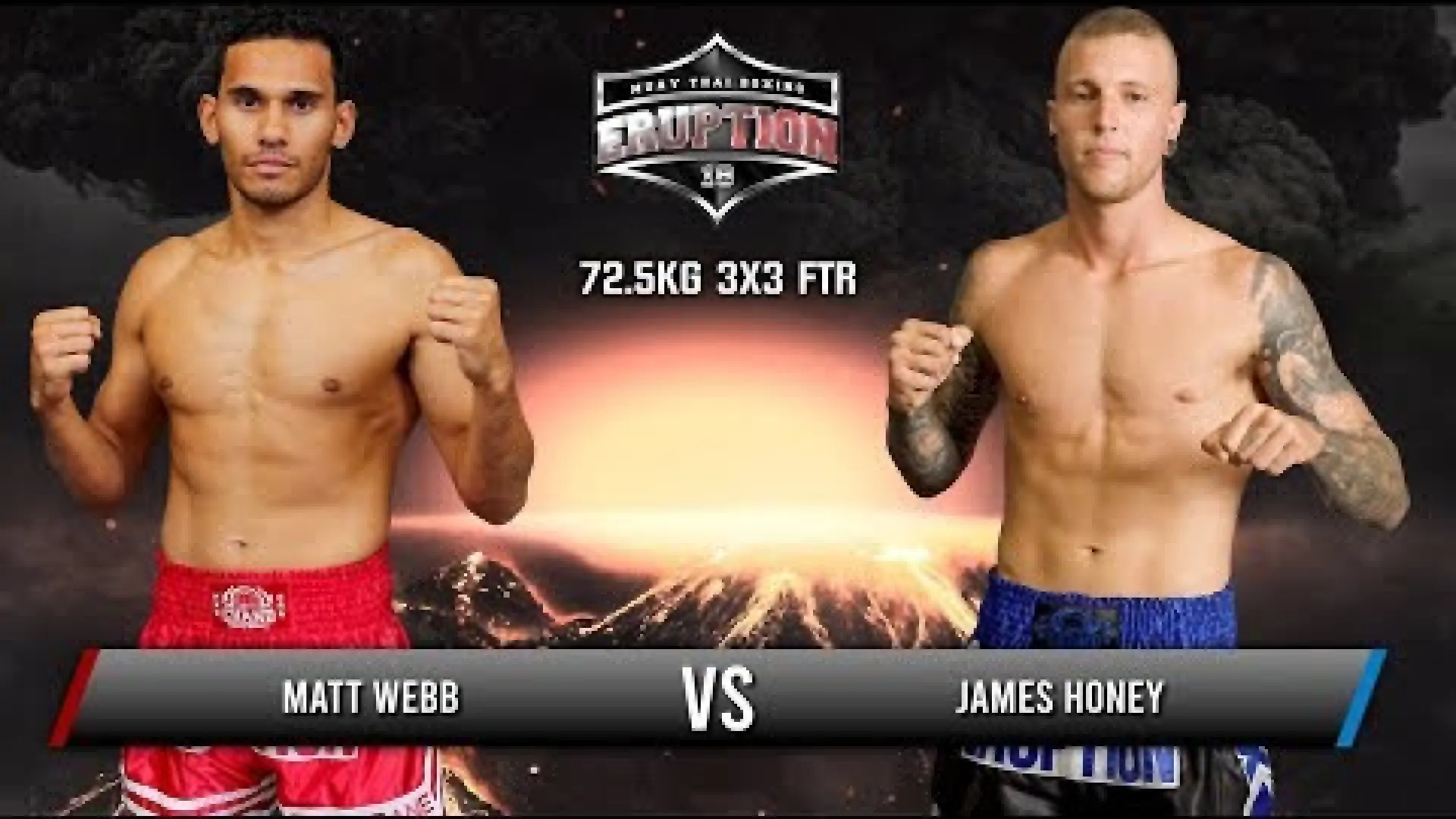 Matt Webb vs James Honey (Fight Video)