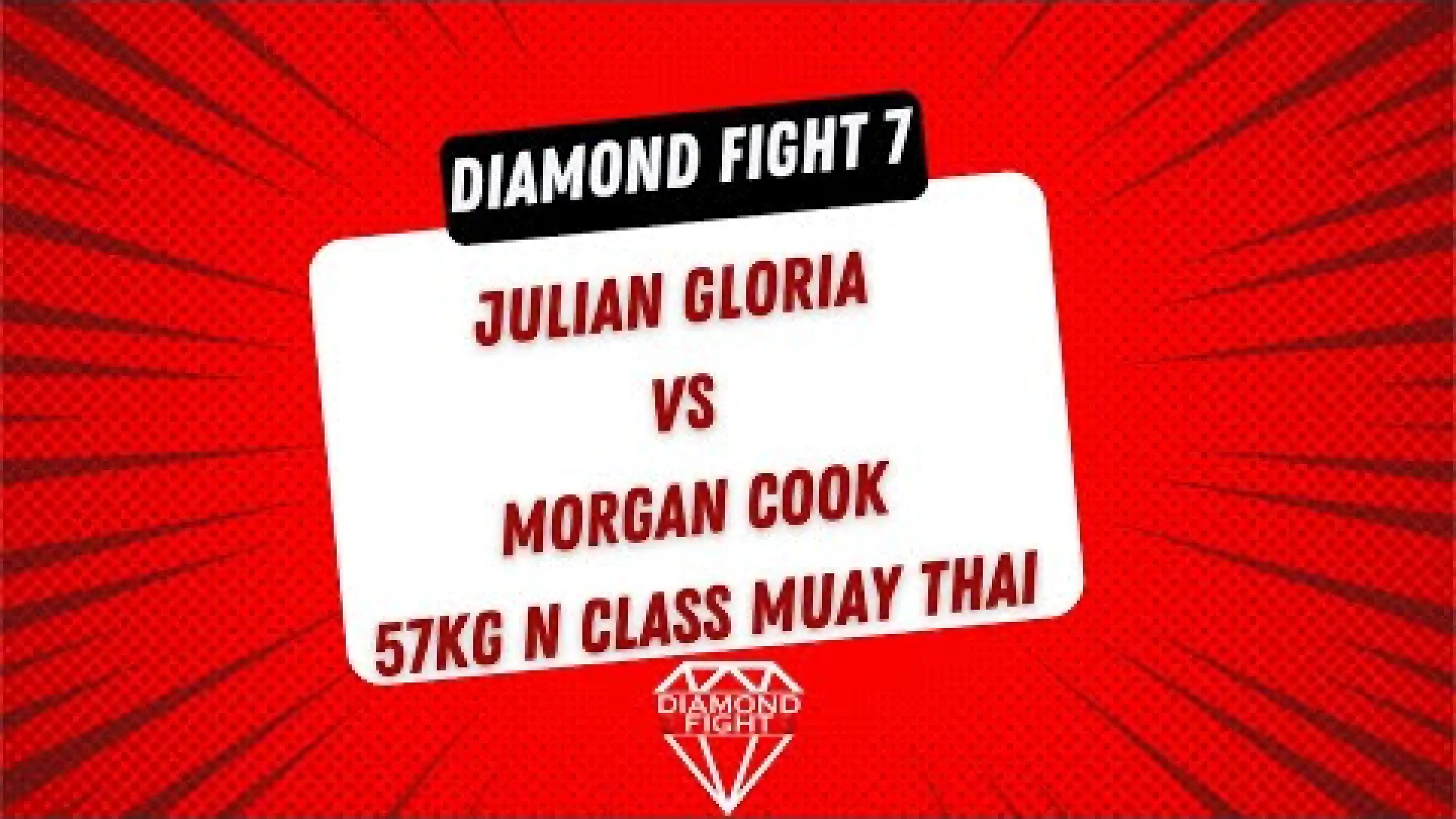 Julian Gloria vs Morgan Cook (Fight Video)