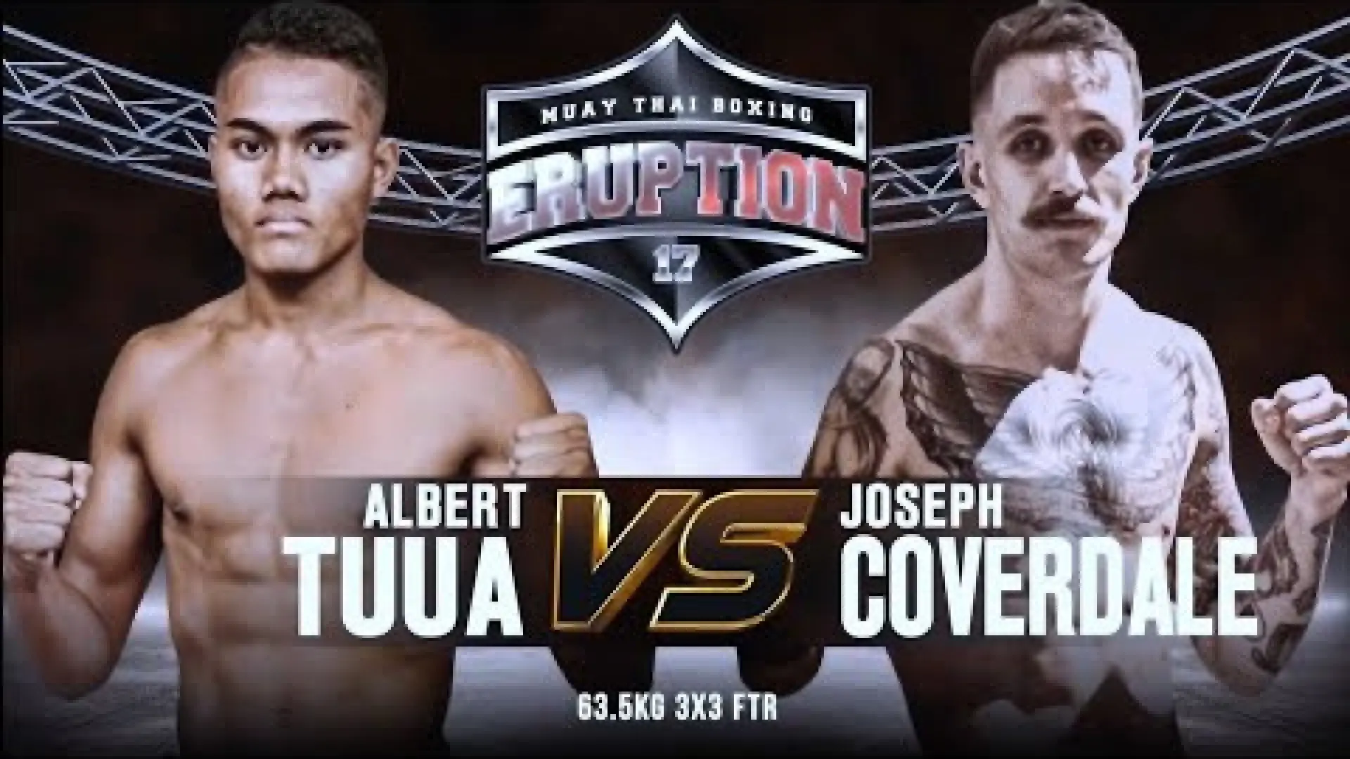 Albert Tu'ua vs Joseph Coverdale (Fight Video)