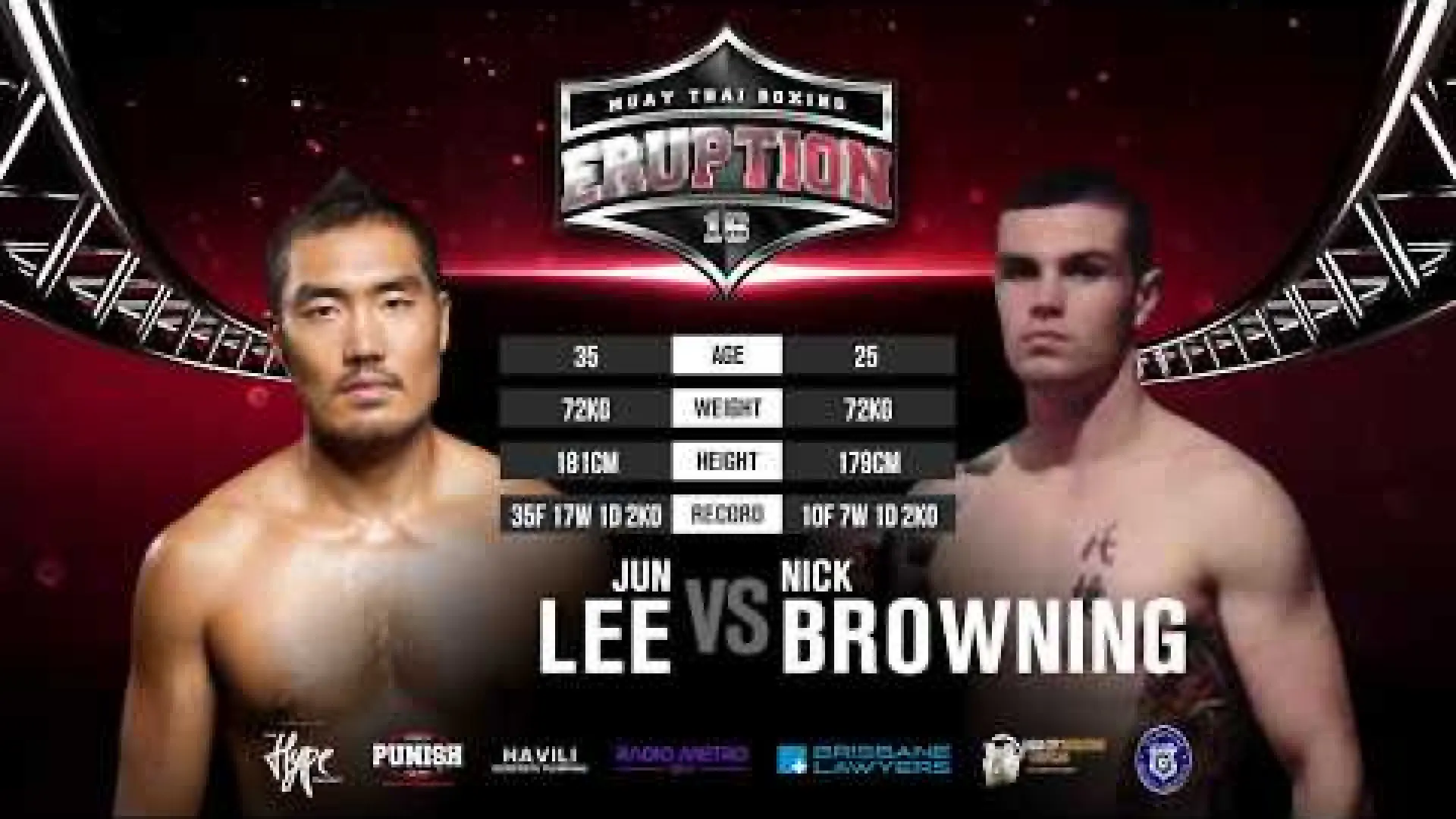 Jun Lee vs Nick Browning (Fight Video)