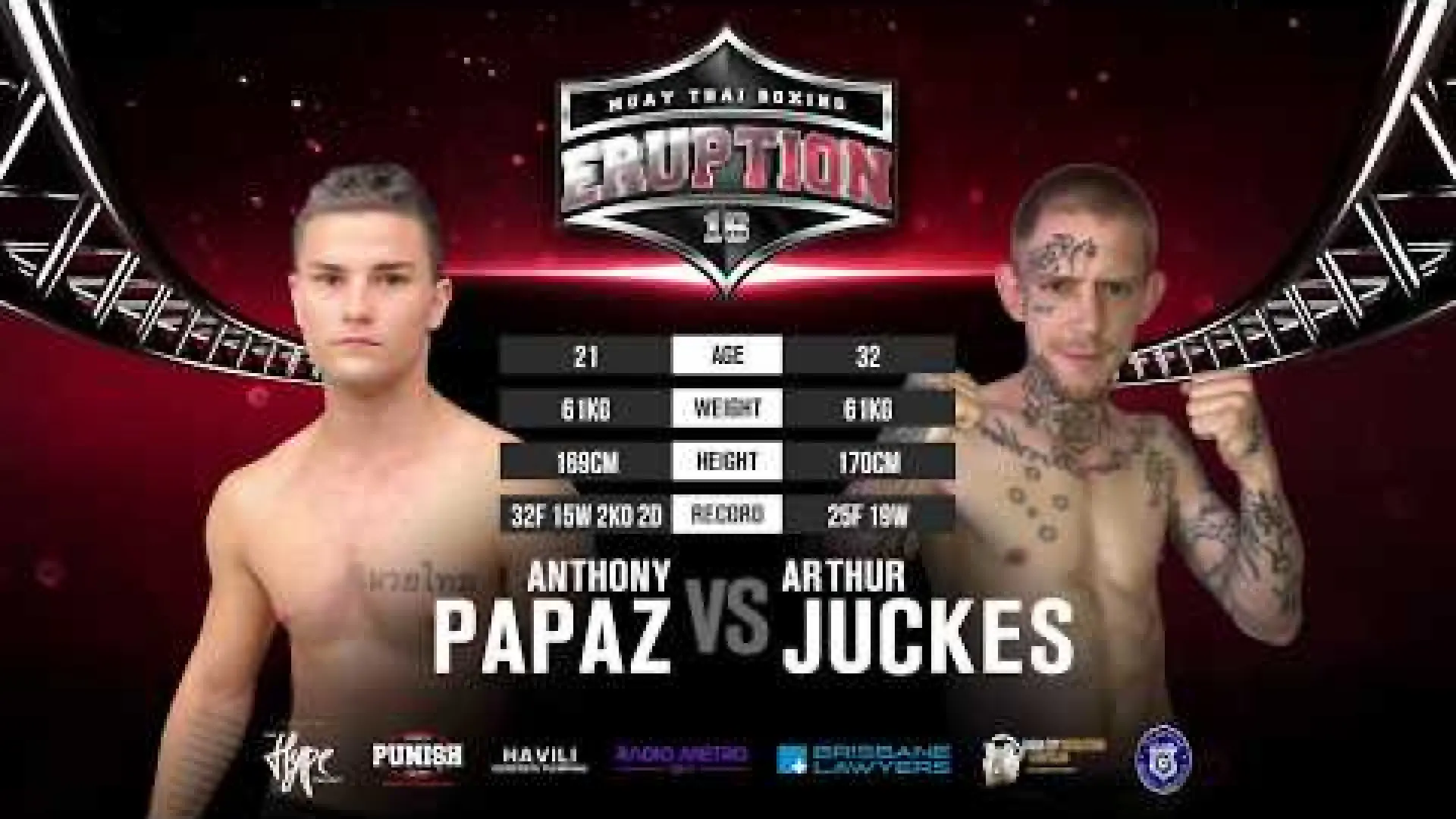 Anthony Papaz vs Arthur Juckes (Fight Video)