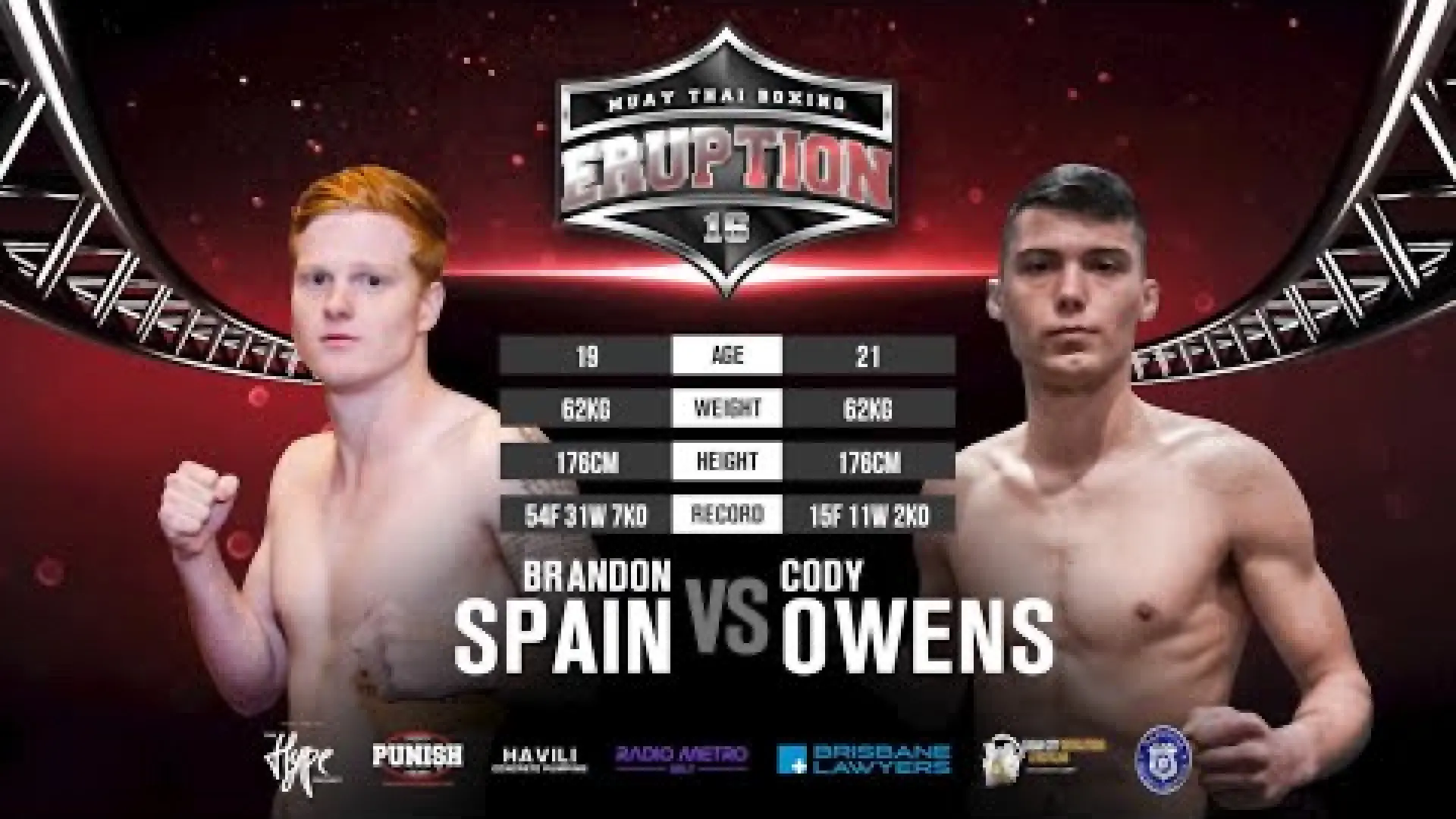 Brandon Spain vs Cody Owens (Fight Video)