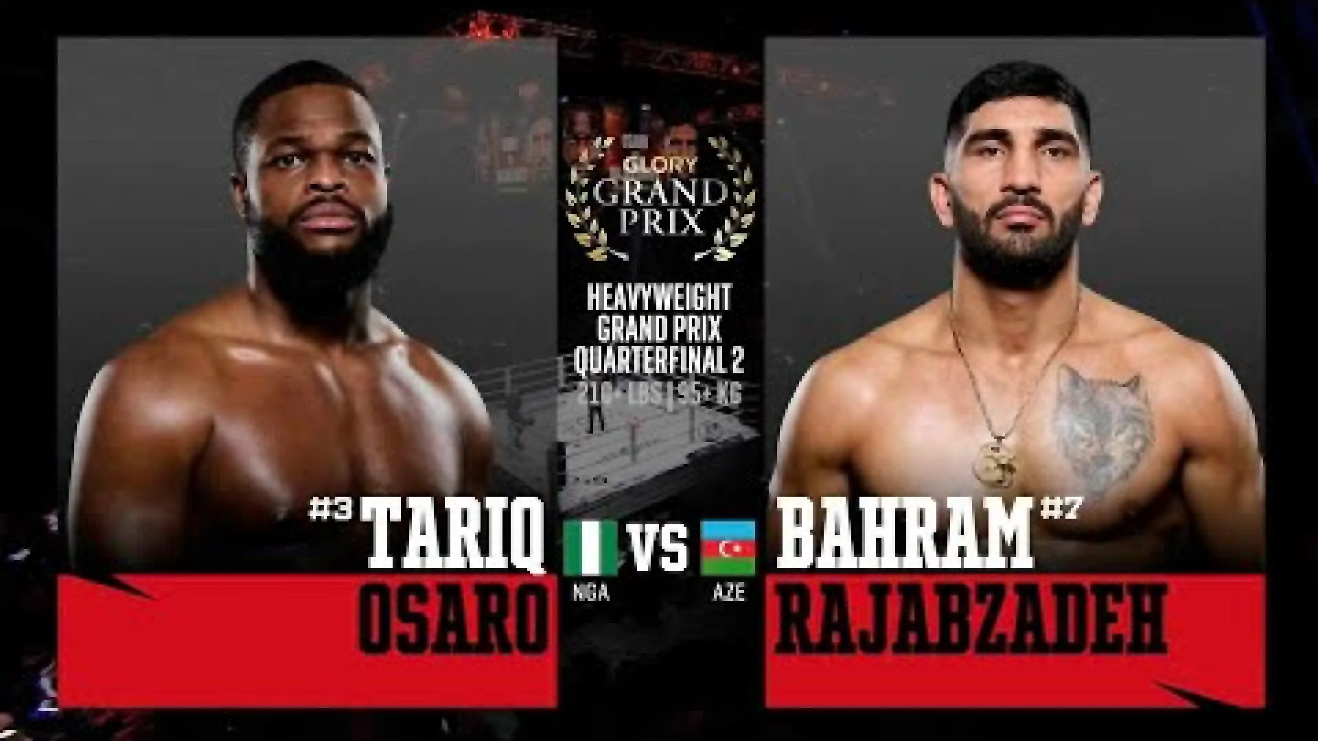 Tariq Osaro vs Bahram Rajabzadeh (Fight Video)