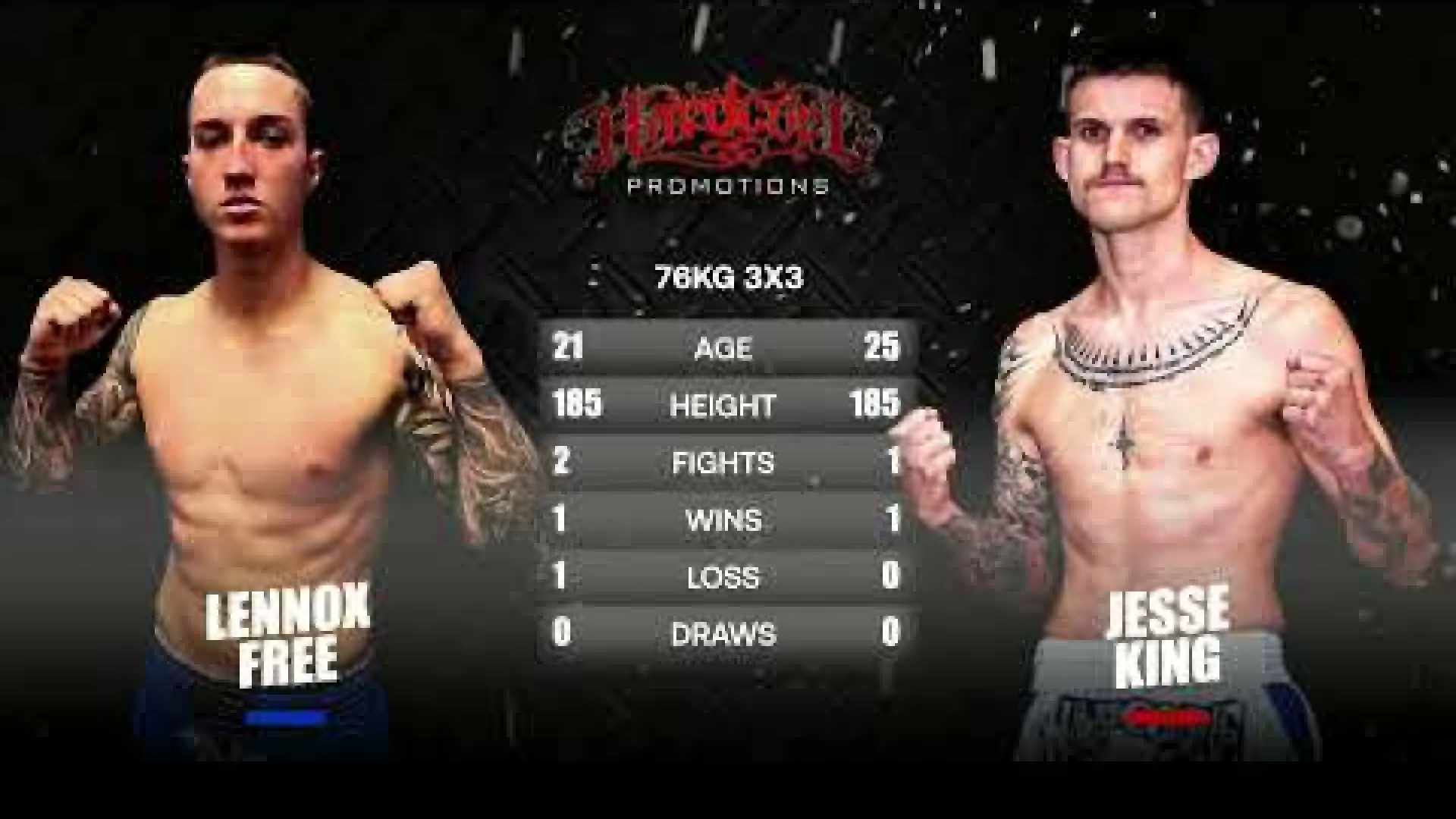 Lennox Free vs Jesse King (Fight Video)