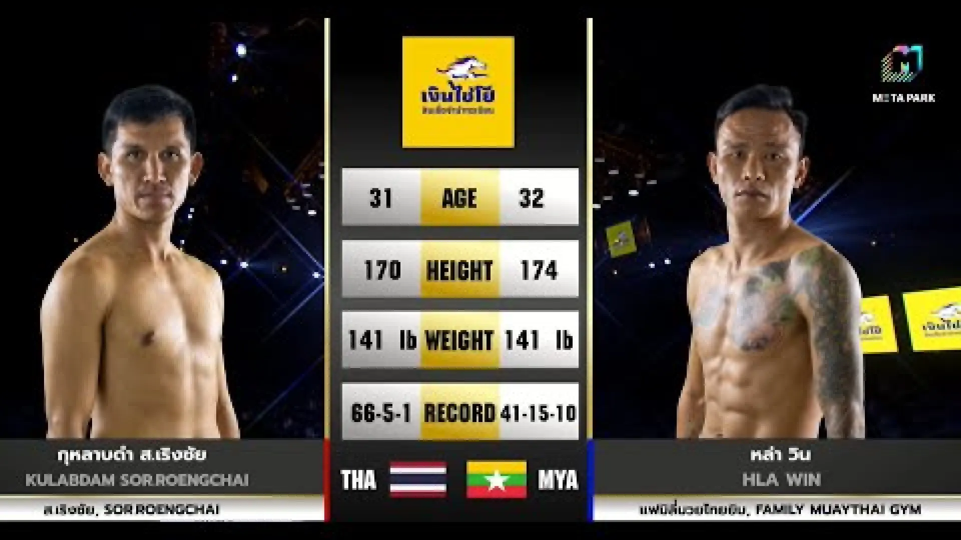 Kulabdam Sor.Roengchai vs Hla Win (Fight Video)