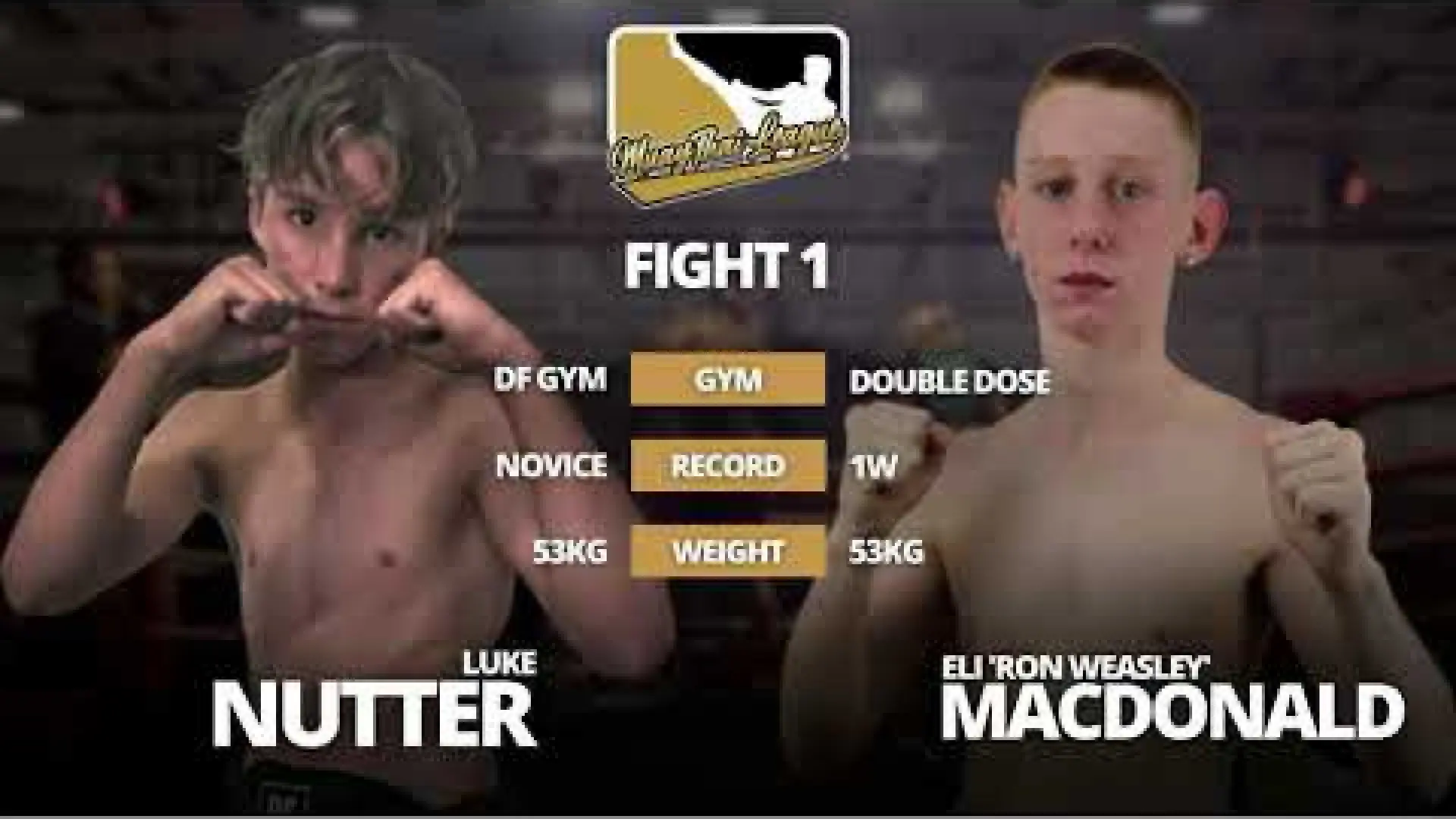 Luke Nutter vs Eli MacDonald (Fight Video)