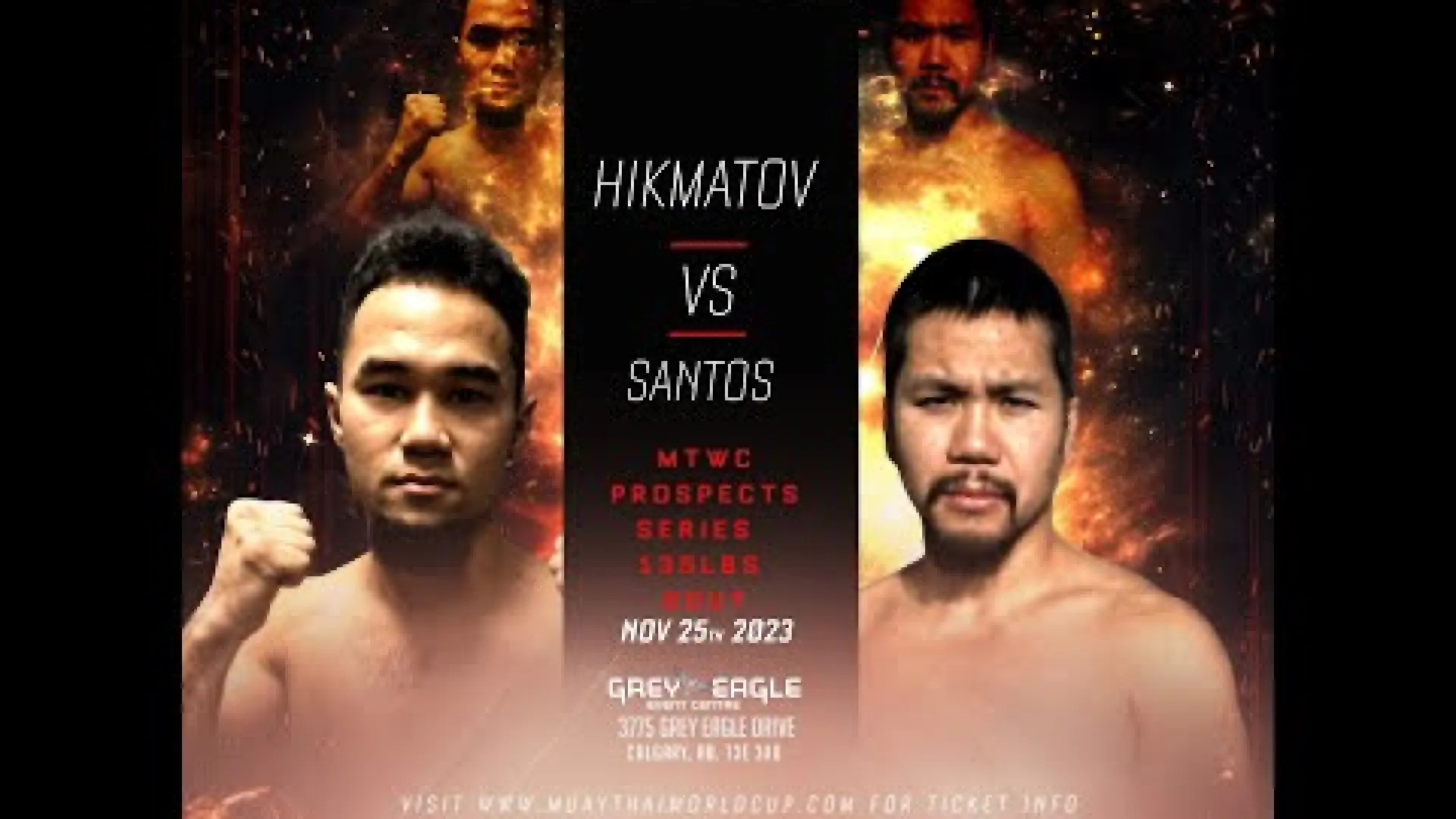 Hassan Hikmatov vs Dante Santos (Fight Video)