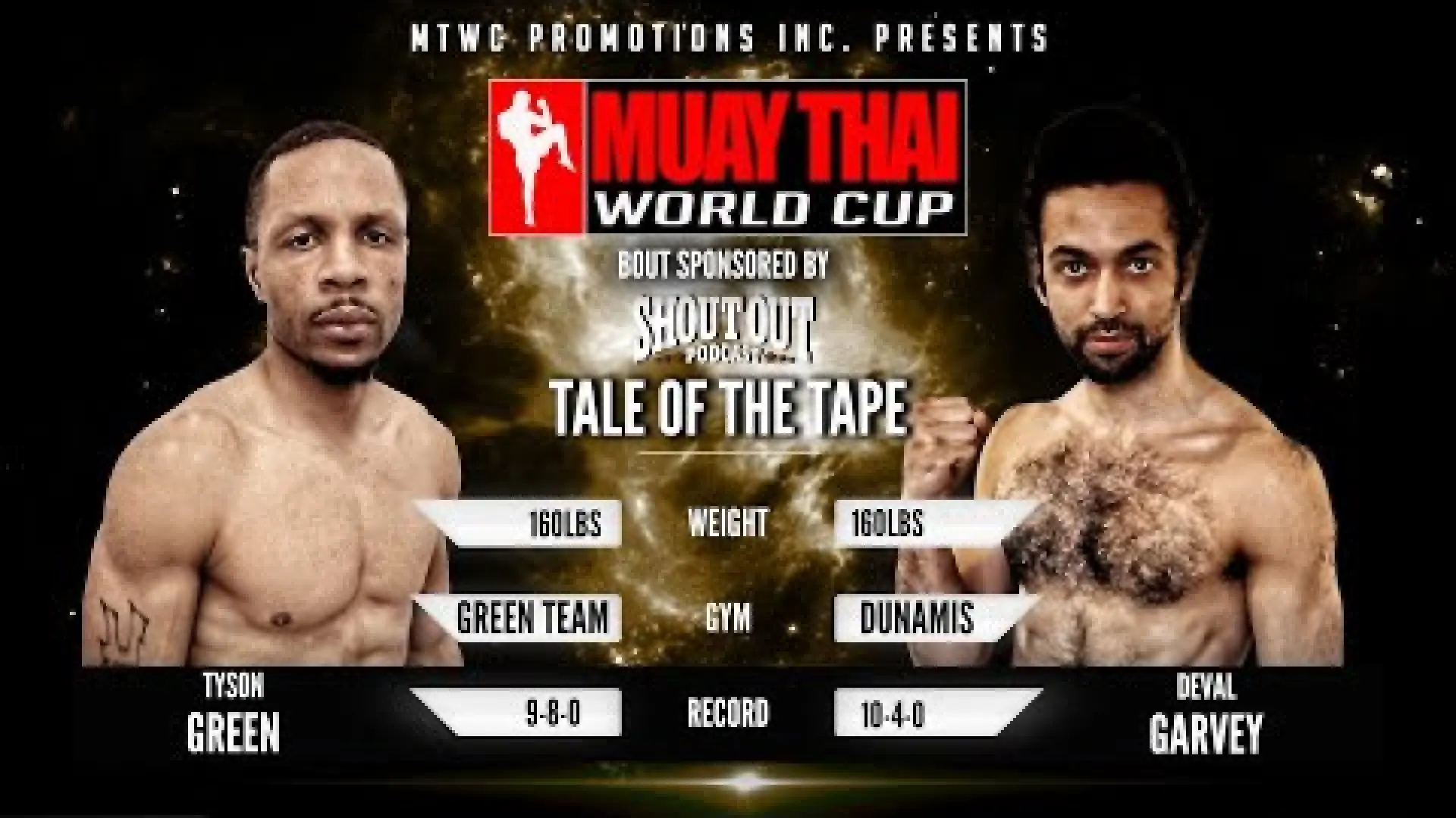 Deval Garvey vs Tyson Green (Fight Video)