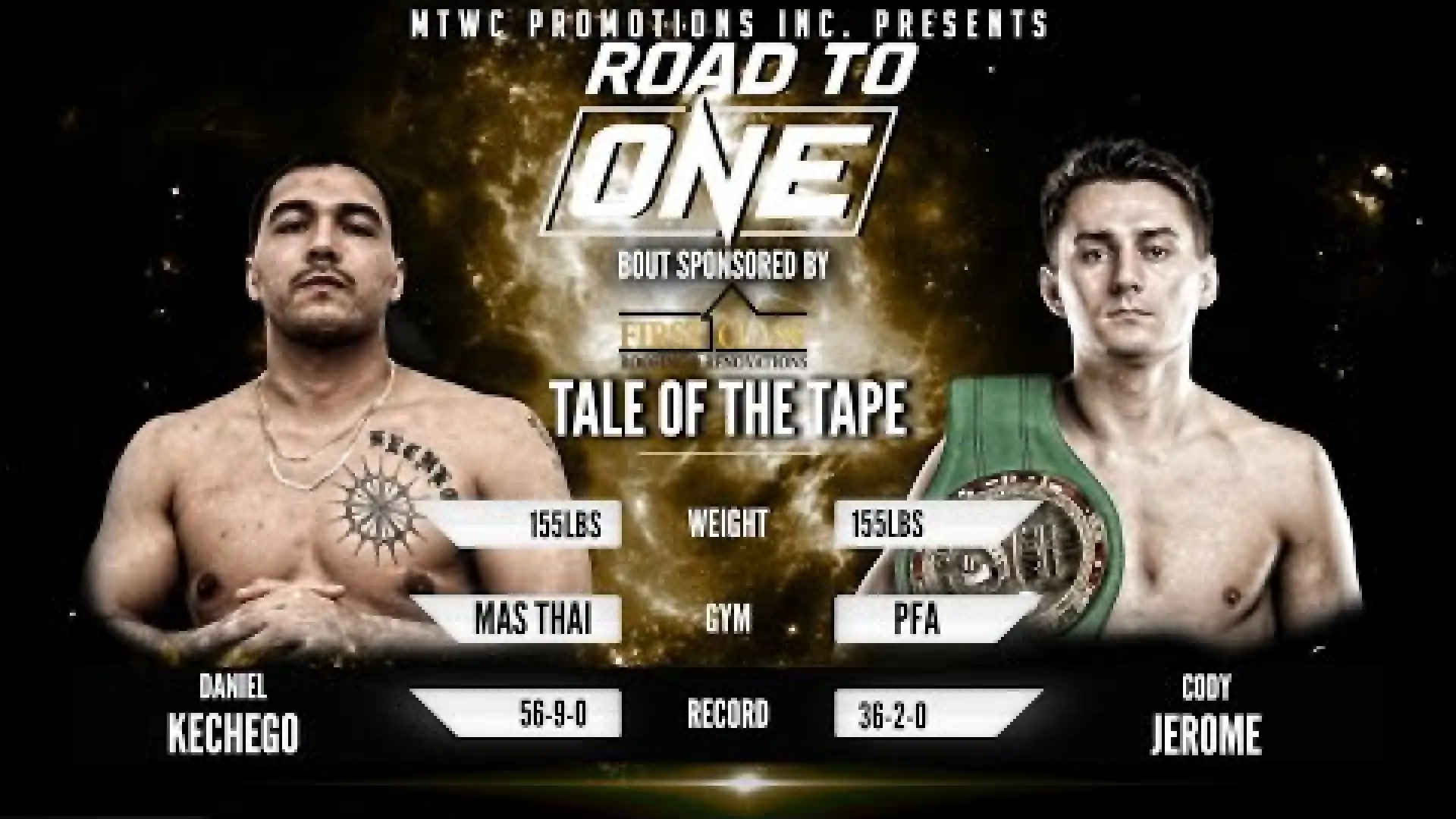 Cody Jerome vs Daniel Kechego (Fight Video)