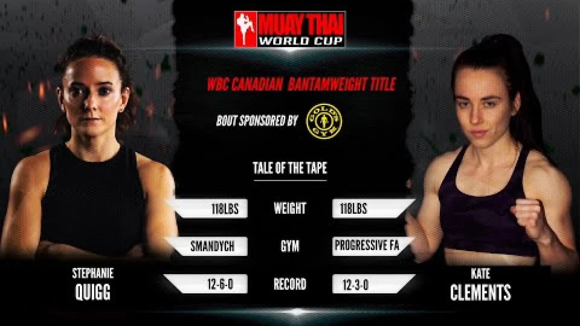 Kate Clements vs Stephanie Quigg (Fight Video)