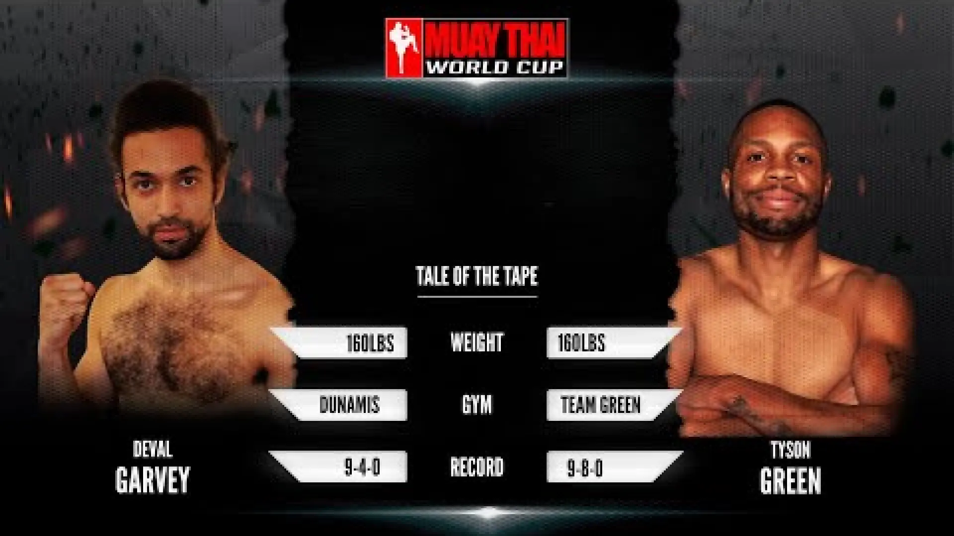 Deval Garvey vs Tyson Green (Fight Video)