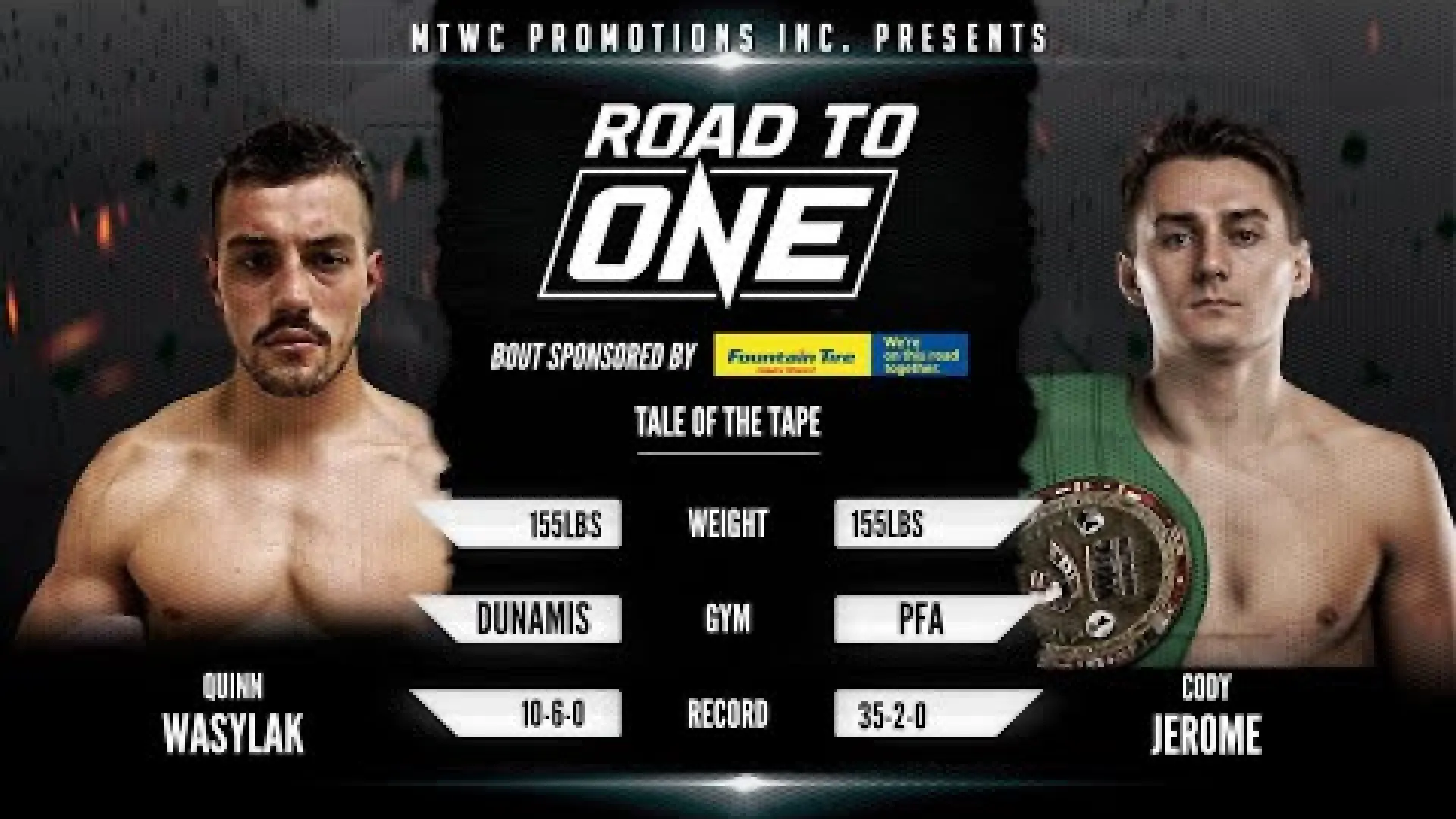 Cody Jerome vs Quinn Wasylak (Fight Video)