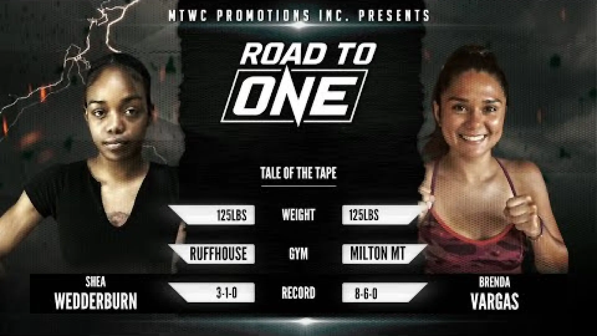 Brenda Vargas vs Shea Wedderburn (Fight Video)