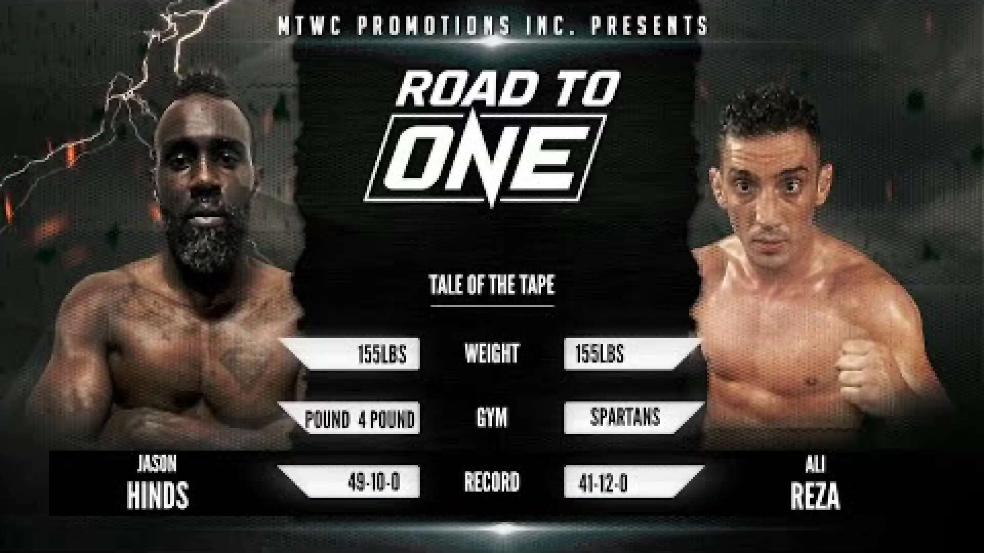 Jason Hinds vs Ali Reza (Fight Video)