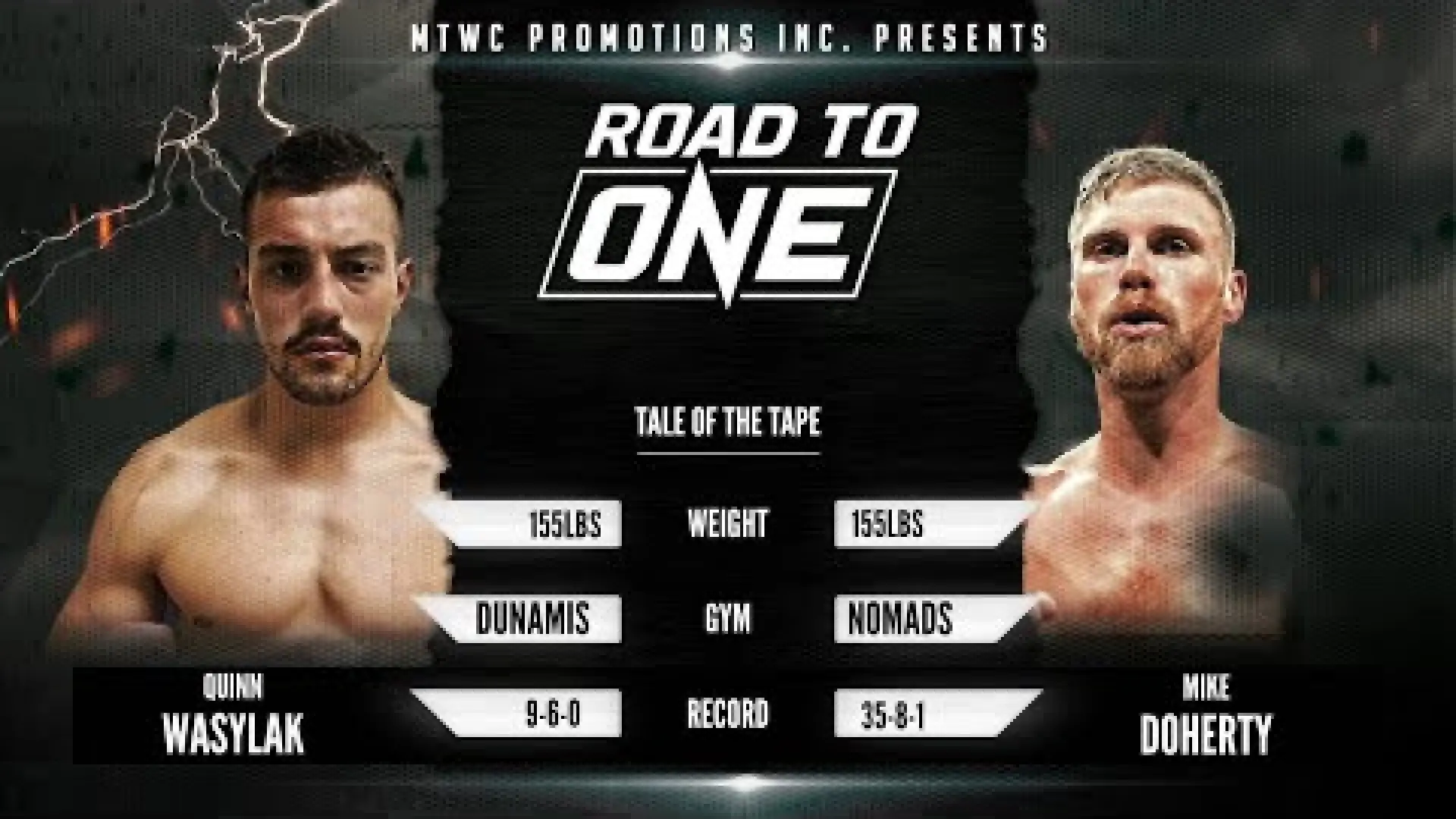 Quinn Wasylak vs Mike Doherty (Fight Video)