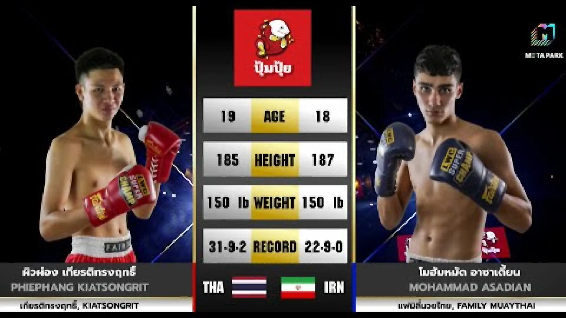 Piwpong Kiatsongrit vs Mohammad Asadian (Fight Video)