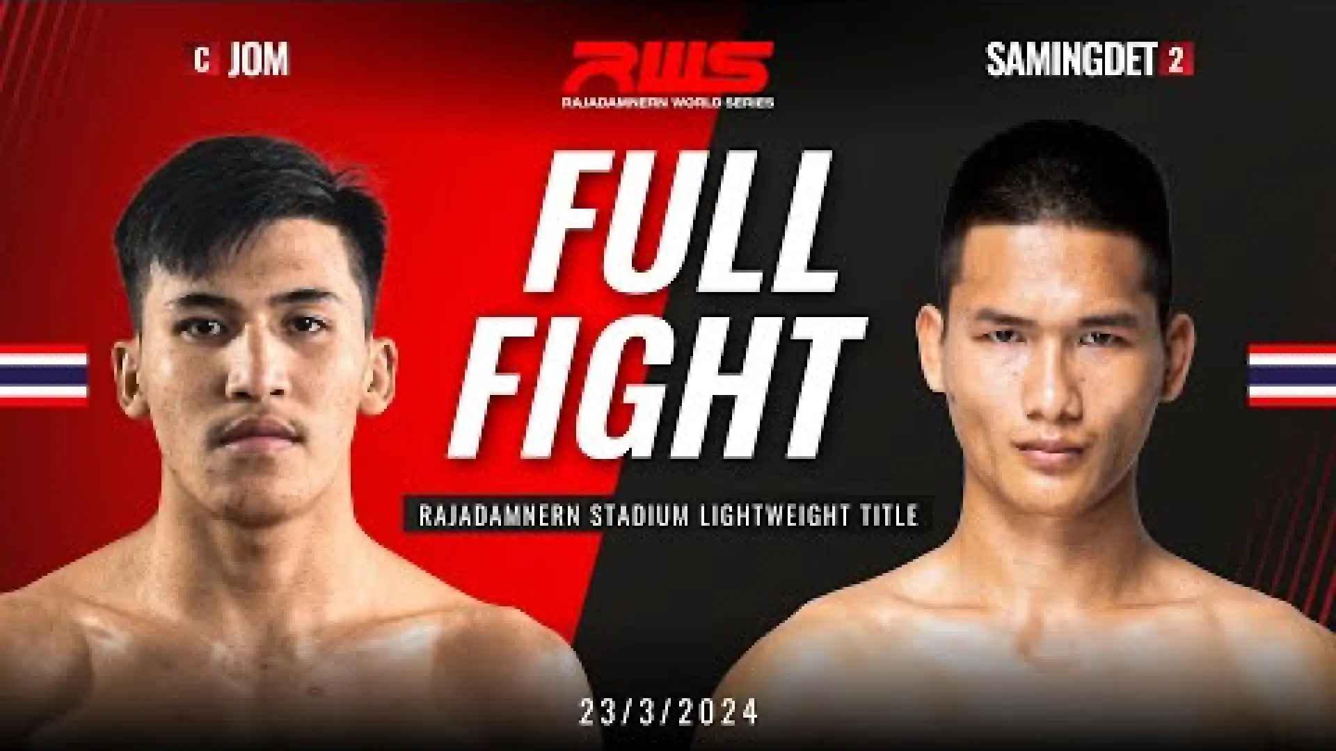 Jom Parunchai vs Samingdet Nor.Anuwatgym (Fight Video)