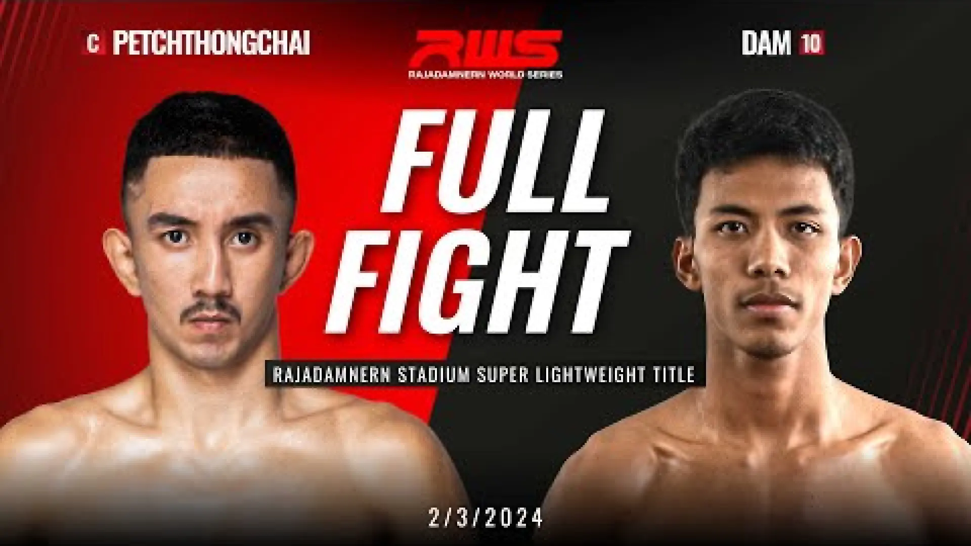 Petchtongchai TBMgym vs Dam Parunchai (Fight Video)