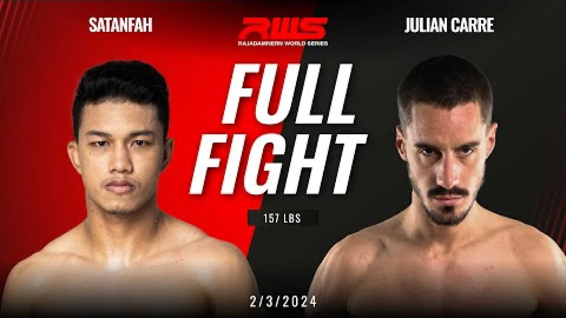 Satanfah Sitsongpeenong vs Julian Carre (Fight Video)