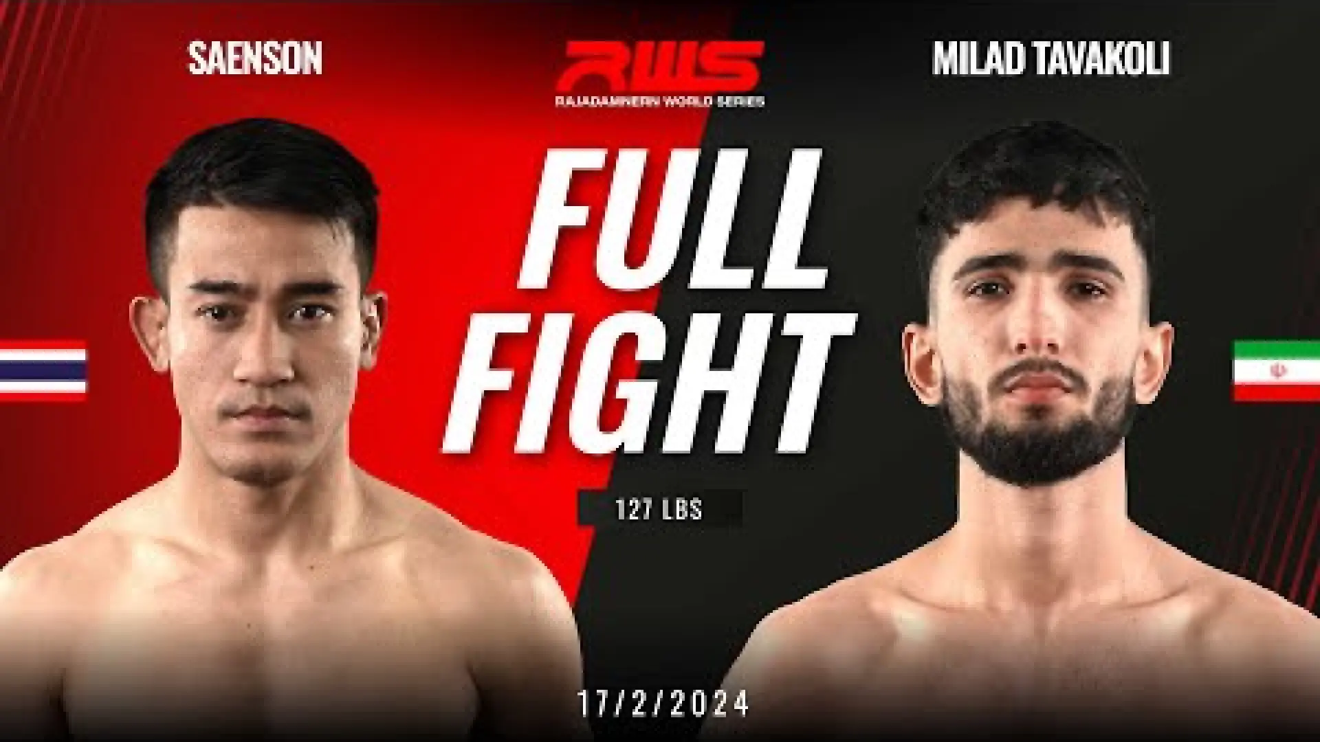 Saenson Erawan vs Milad Tavakoli (Fight Video)
