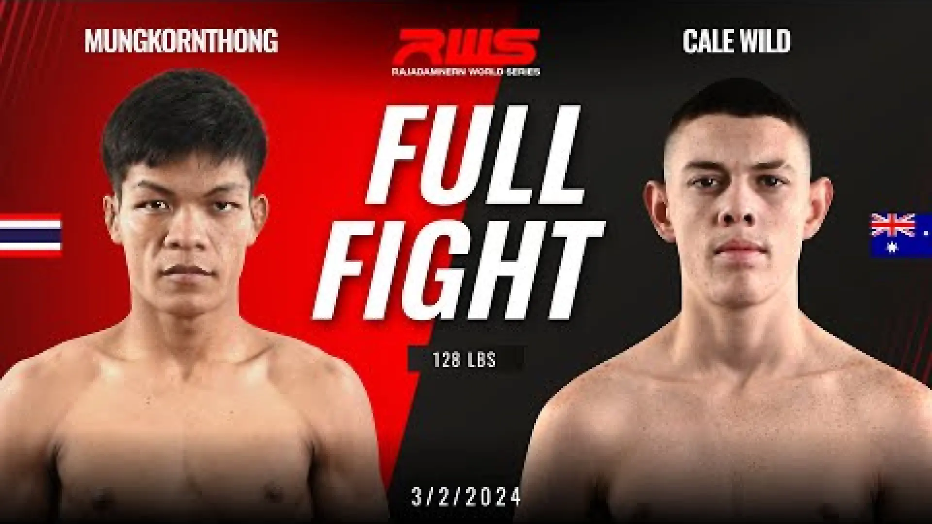 Mungkornthong Petchkiatpetch vs Cale Wild (Fight Video)